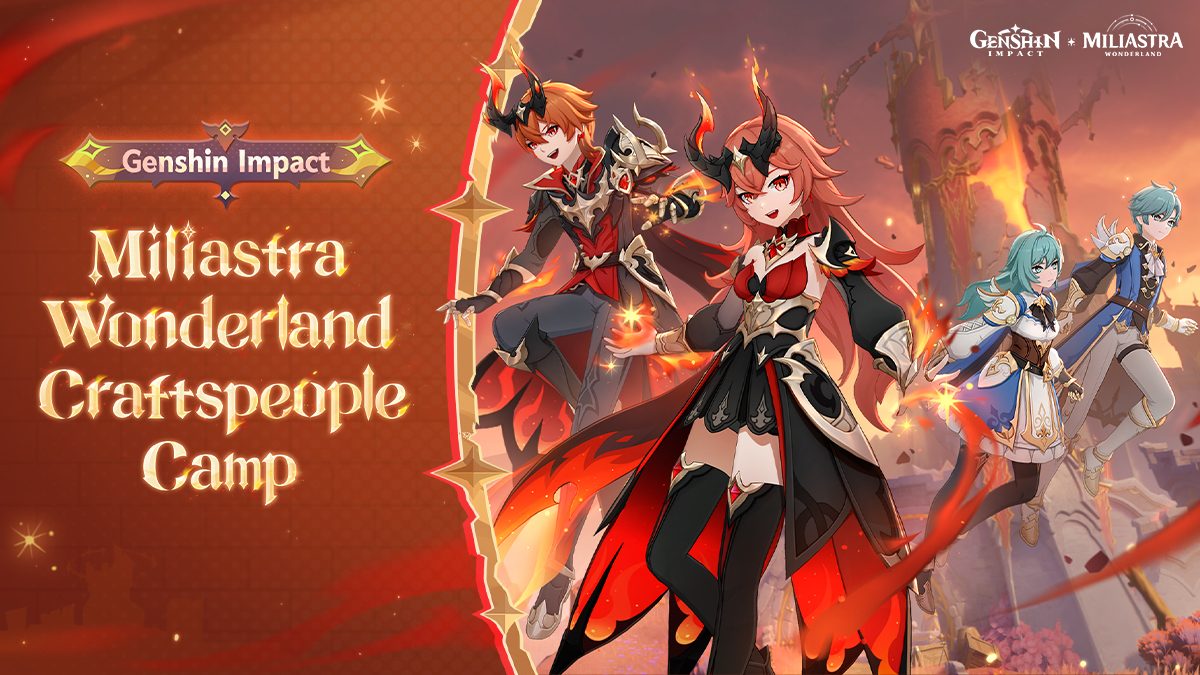 Genshin Impact Gelar Event “Miliastra Wonderland Craftspeople Camp”, Hadiah Hingga Sekitar Rp24 Juta untuk Kreator