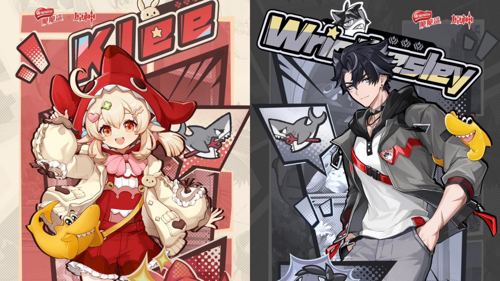 Genshin Impact x Crispy Shark Nestlé Pamer Wallpaper Aksesori Klee dan Wriothesley: Kolaborasi Snack Ini Tampil Cerah, Stylish, dan Langsung Bikin Fans Ramai