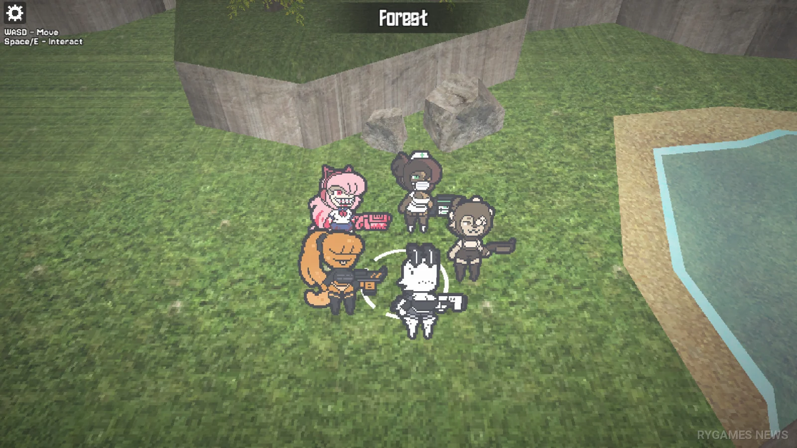 Screenshot gameplay AGGRO: Thaumiel Mercenaries dari Steam - gambar 6