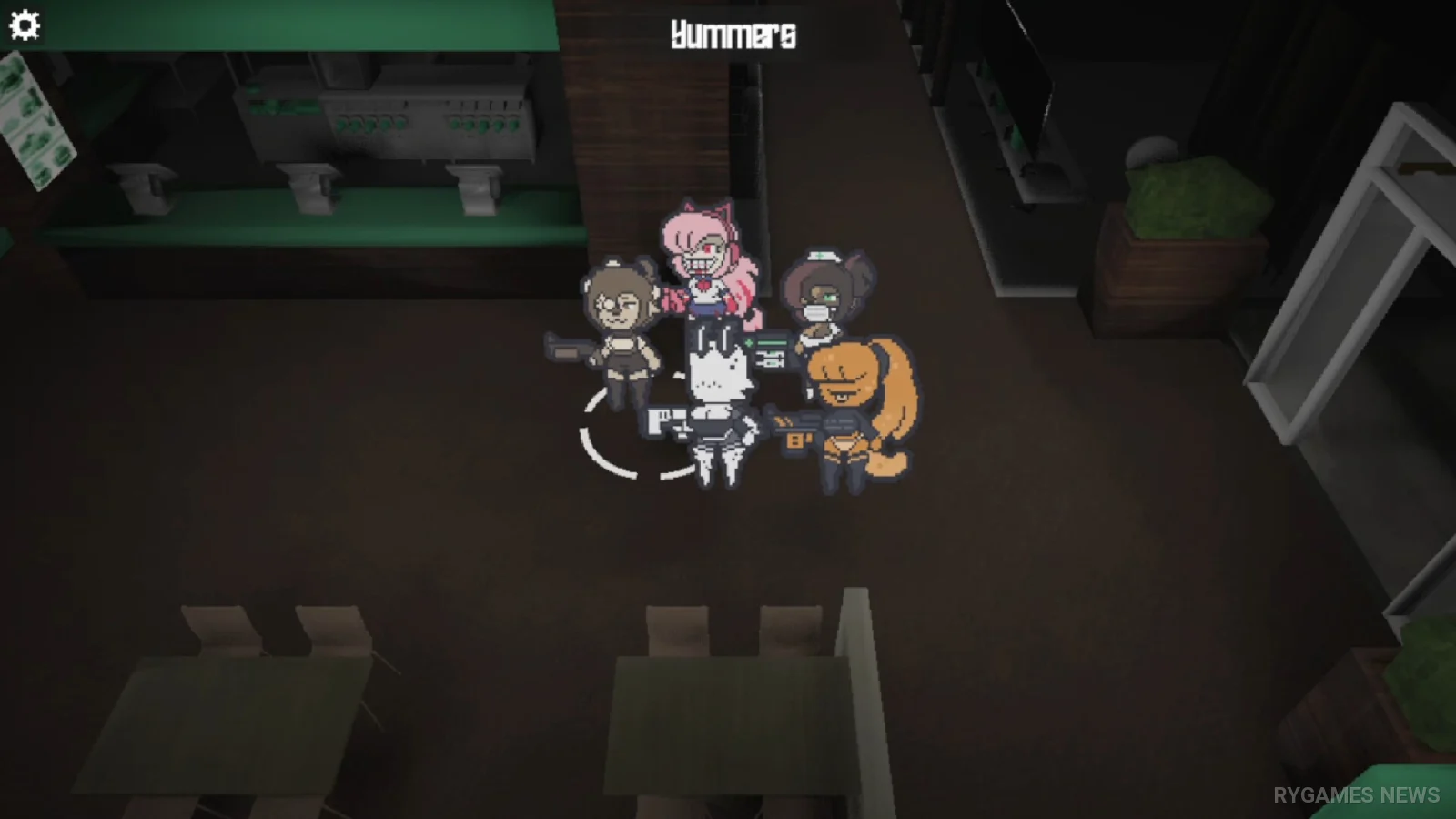 Screenshot gameplay AGGRO: Thaumiel Mercenaries dari Steam - gambar 3