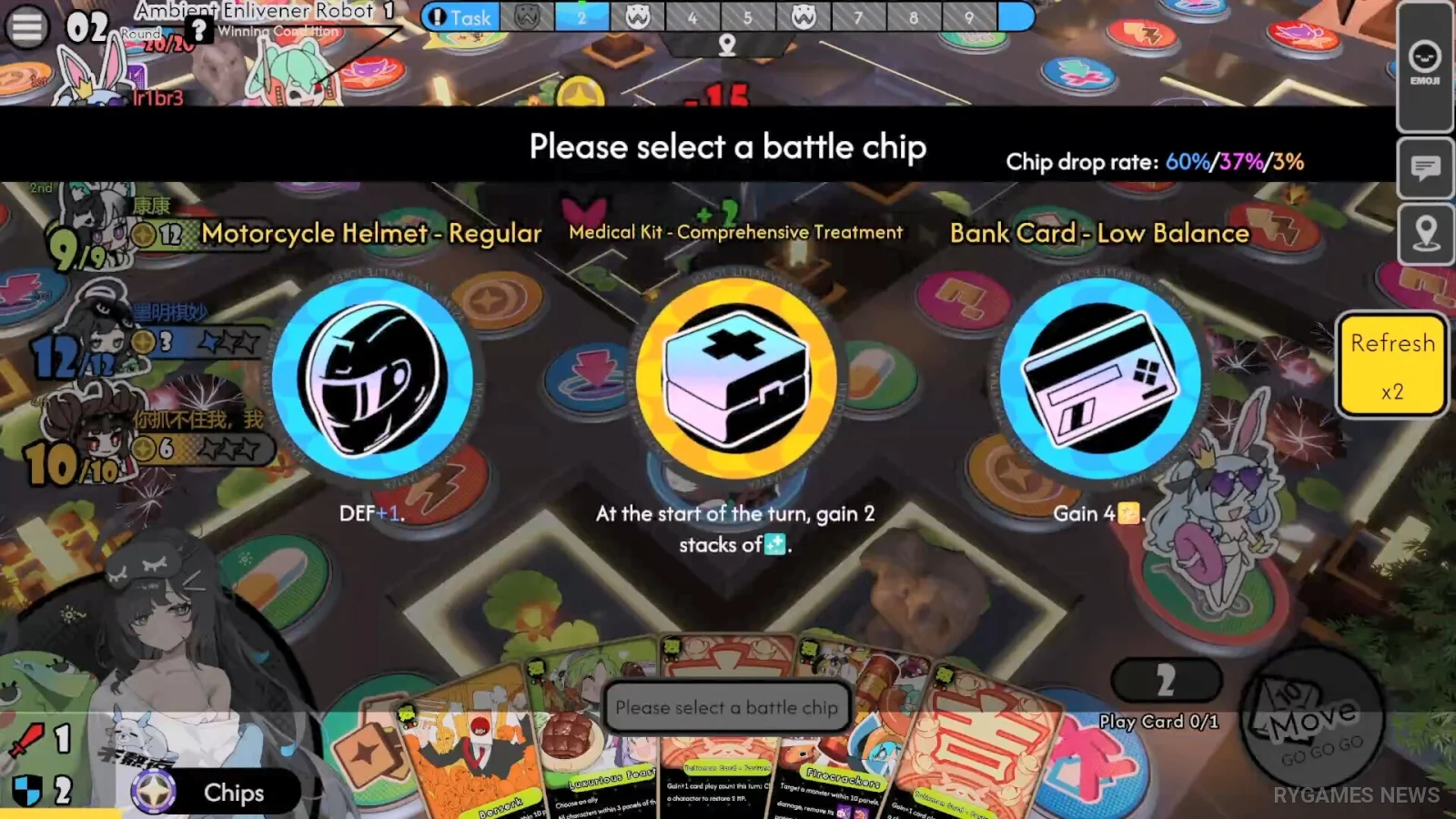 Steam版『Astral Party』ゲームプレイスクリーンショット - gambar 2
