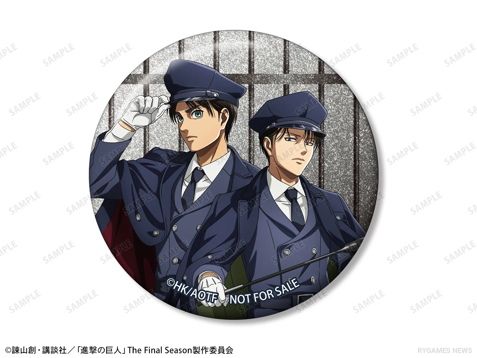Bonus BOX Eren dan Levi Attack on Titan Animate Fair 2026
