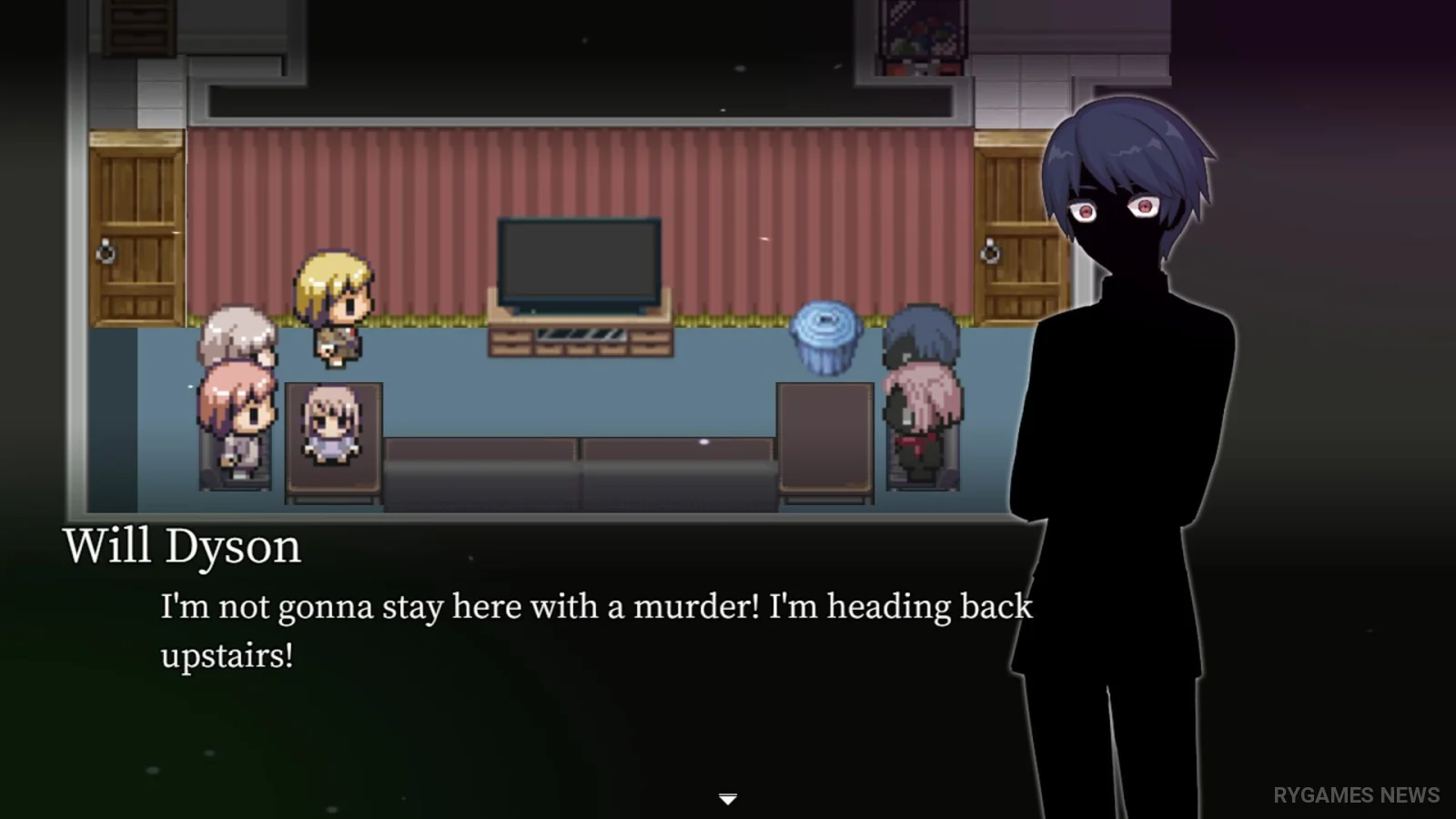 Steam『血の百合：殺人鬼は百合に挟まるな』ゲーム画面 - gambar 8