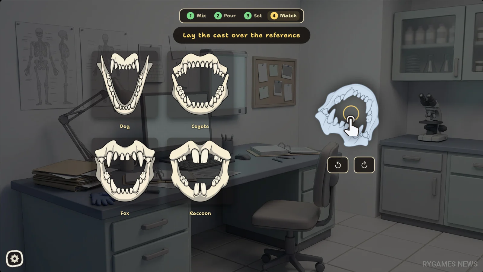 Screenshot gameplay Bone to Pick: Forensic Case Files dari Steam - gambar 7