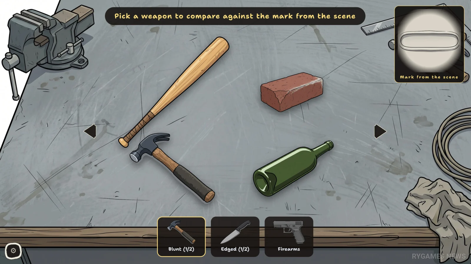 Screenshot gameplay Bone to Pick: Forensic Case Files dari Steam - gambar 8