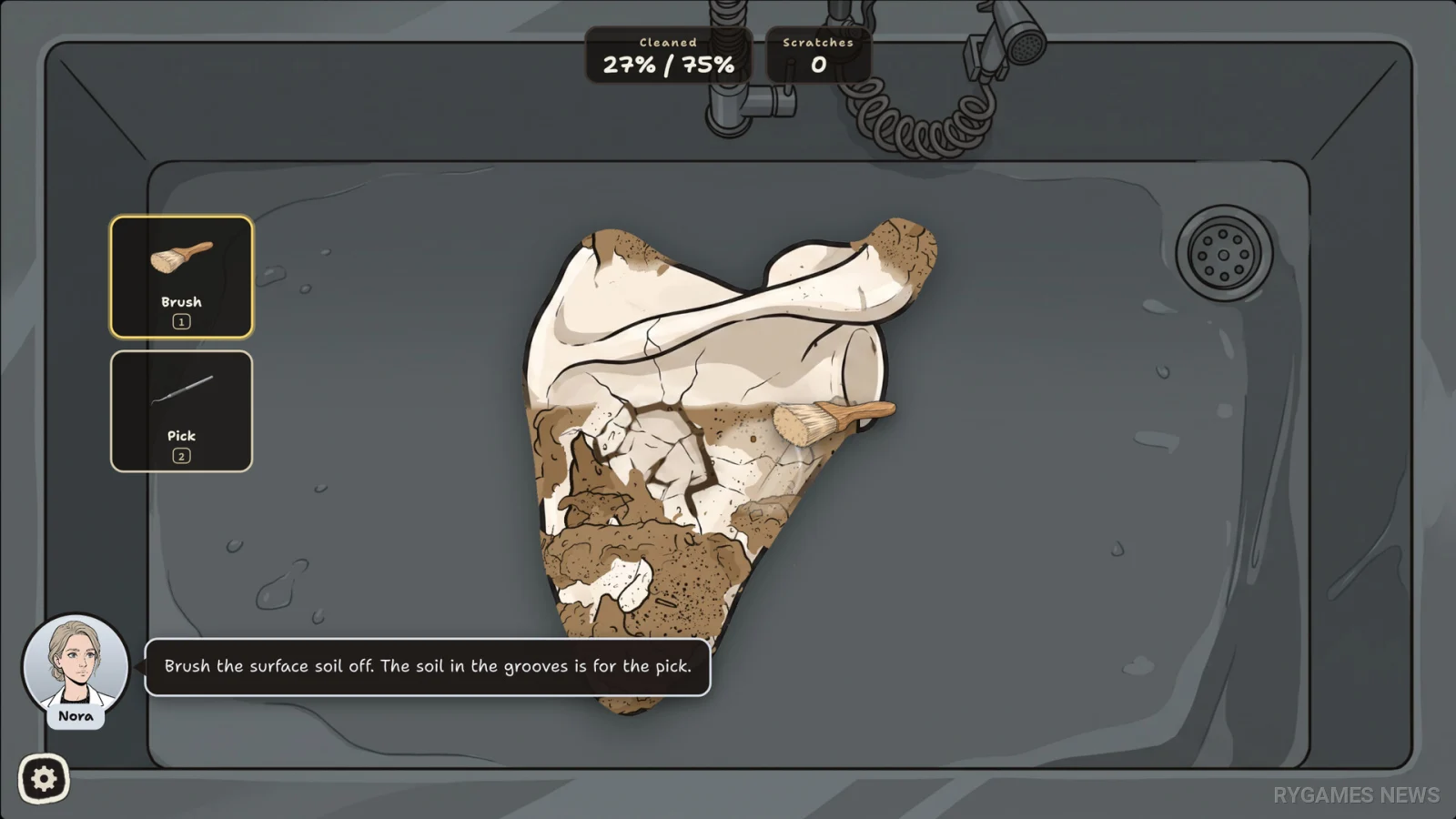 Screenshot gameplay Bone to Pick: Forensic Case Files dari Steam - gambar 5