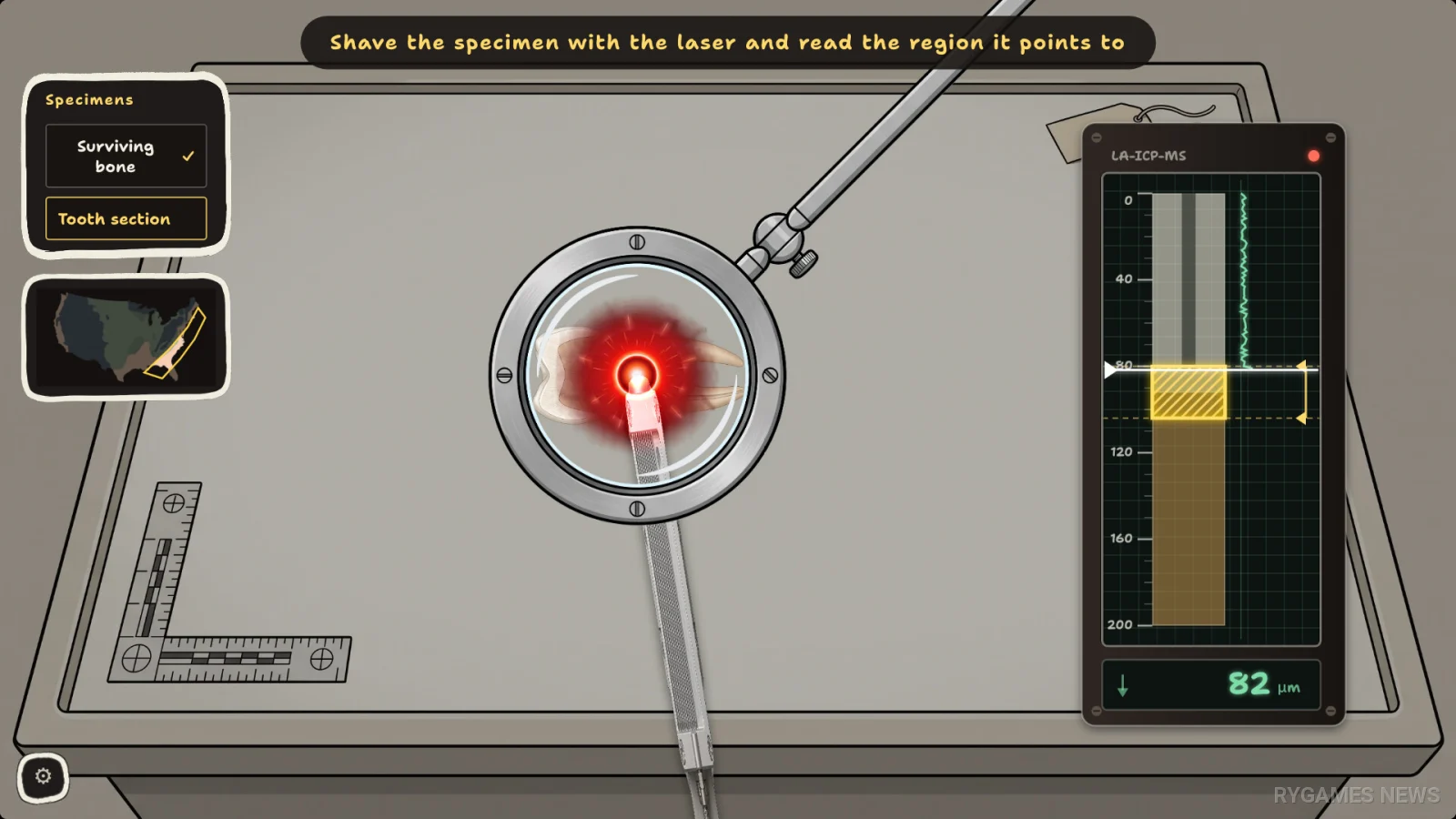 Screenshot gameplay Bone to Pick: Forensic Case Files dari Steam - gambar 4