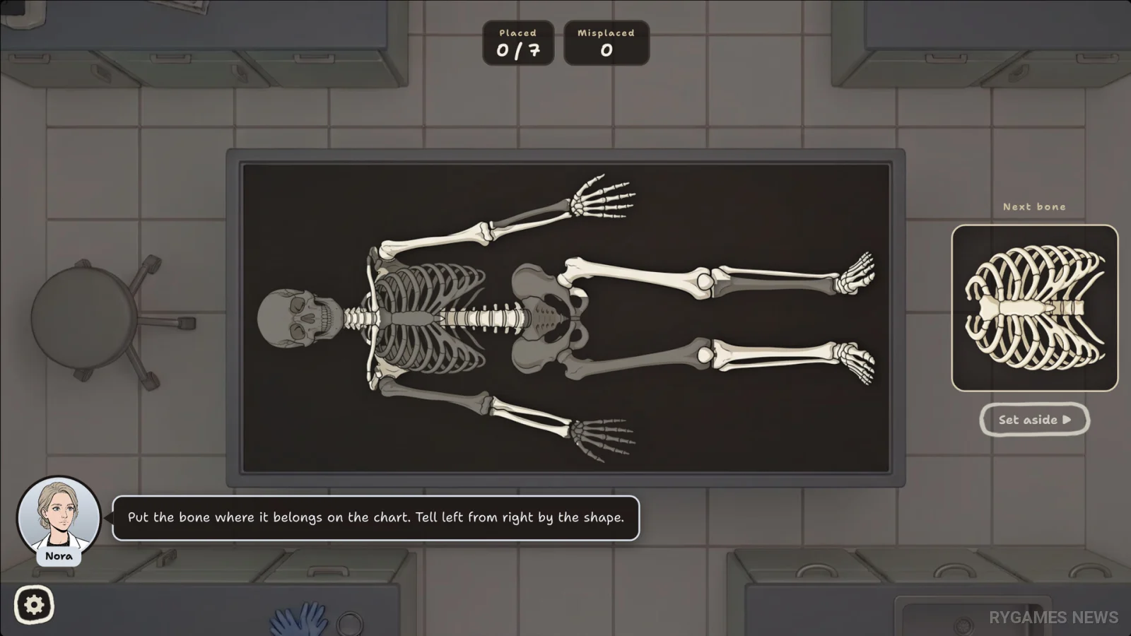 Screenshot gameplay Bone to Pick: Forensic Case Files dari Steam - gambar 3