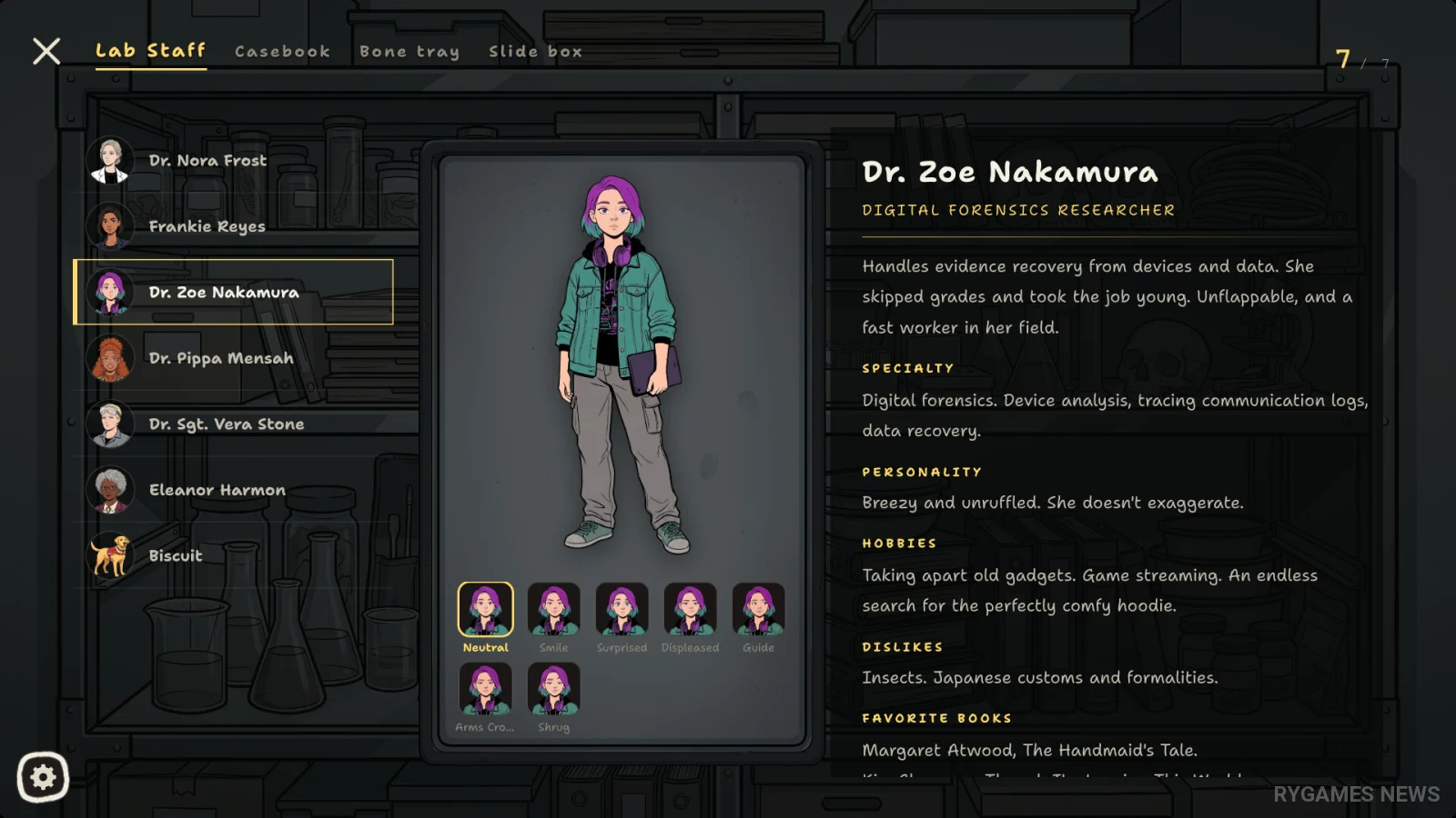 Screenshot gameplay Bone to Pick: Forensic Case Files dari Steam - gambar 9