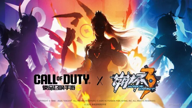 Call of Duty Mobile x Honkai Impact 3rd Teaser Visual