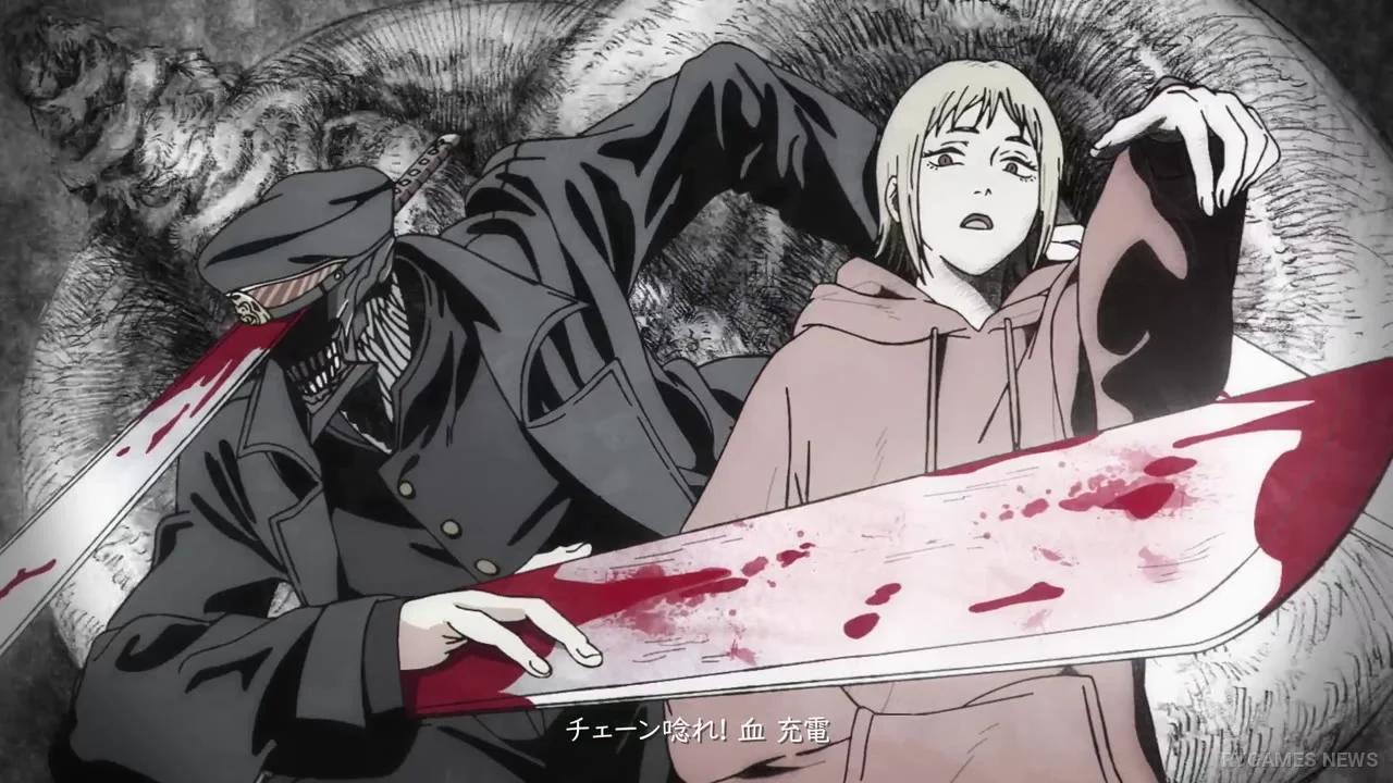 Stills from the Official Chainsaw Man Smartphone Game Opening Movie - gambar 11