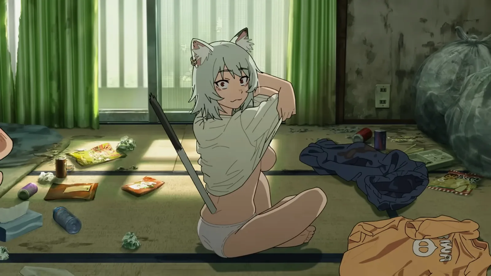Screenshot trailer Chainsmoker Cat - gambar 3