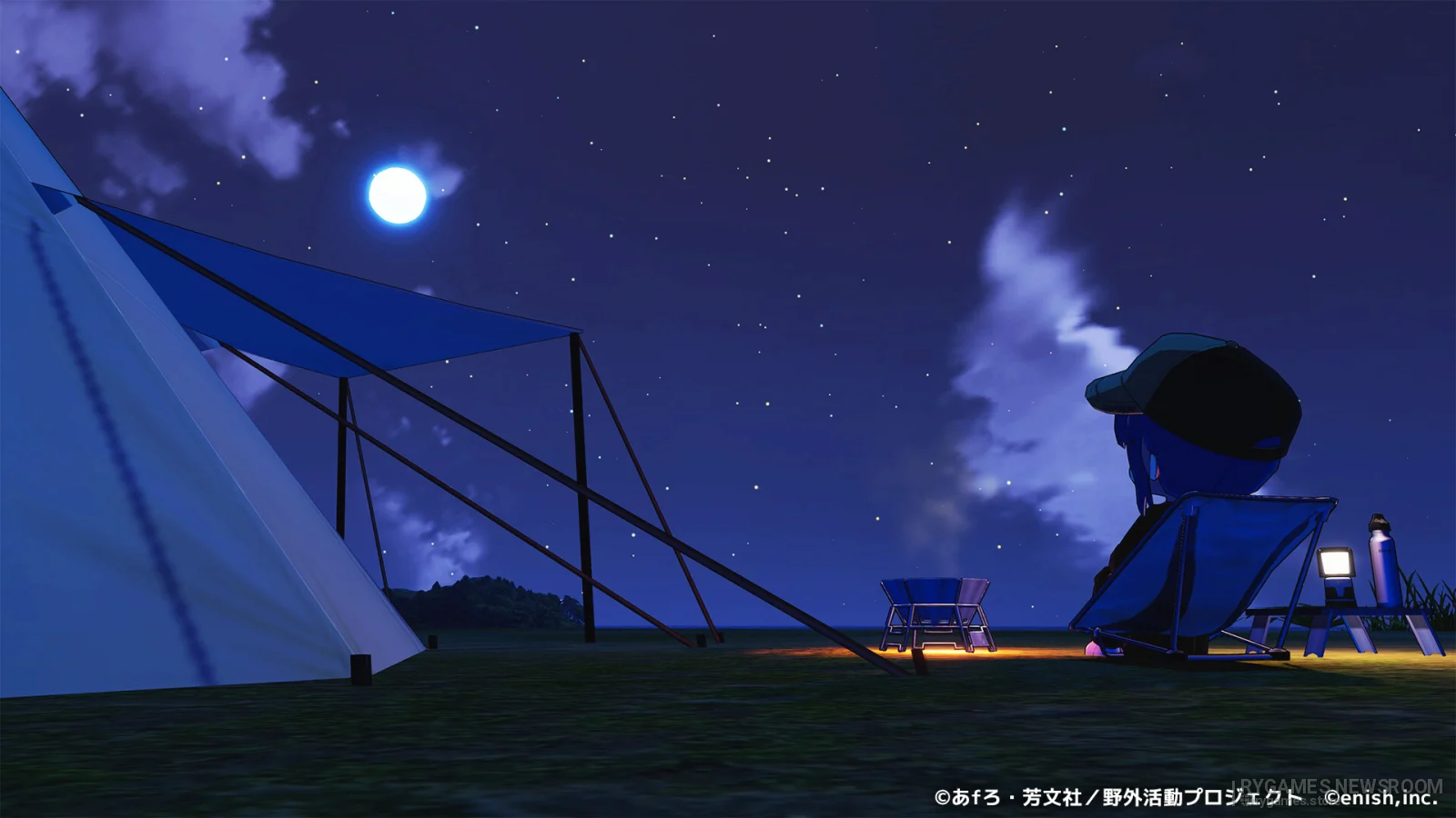Steam掲載『ゆるキャン△ つなげるみんなのオールインワン!! ちるタイム』ゲーム画面 - gambar 2