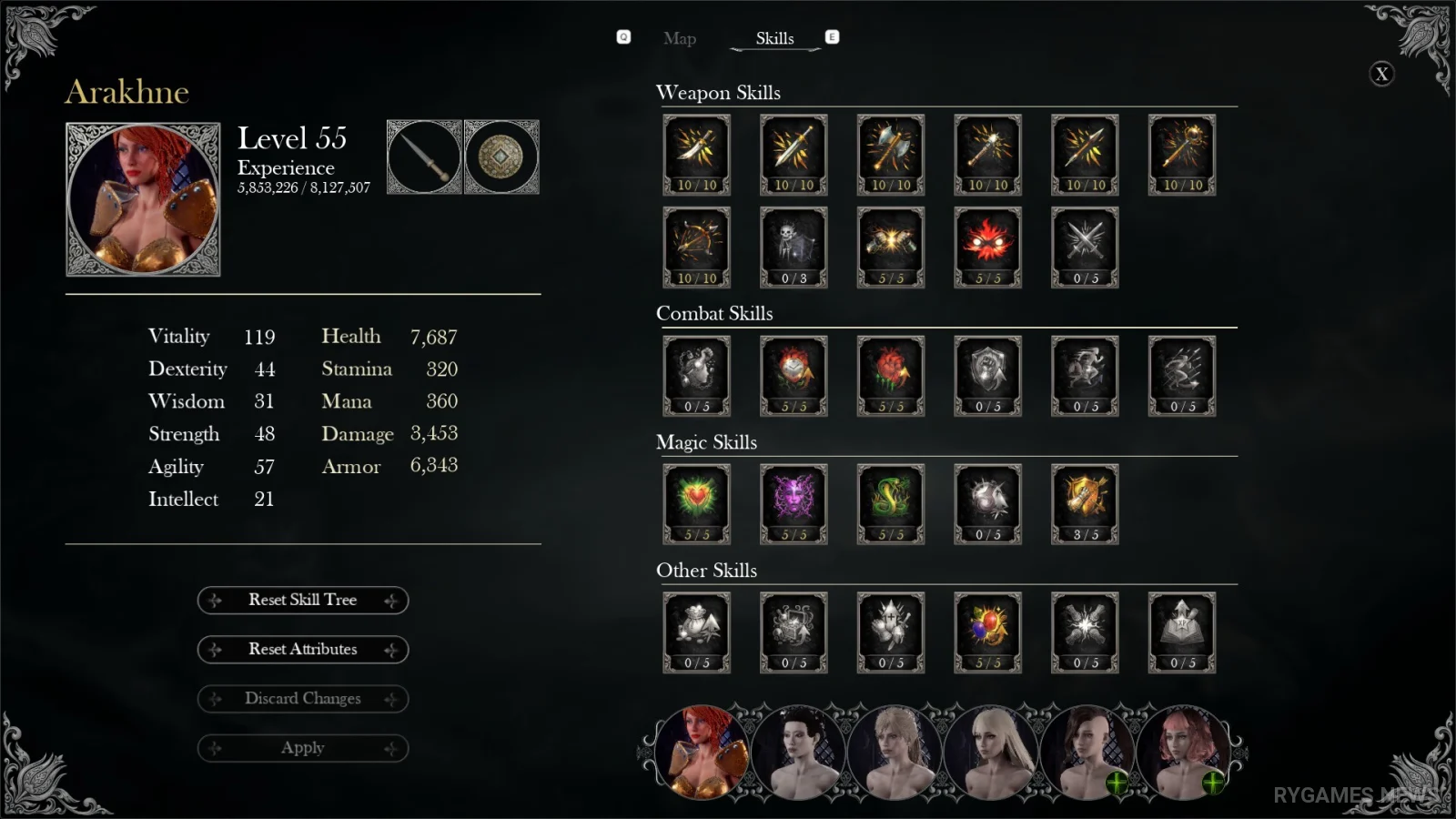 Screenshot gameplay Concubine dari Steam - gambar 10