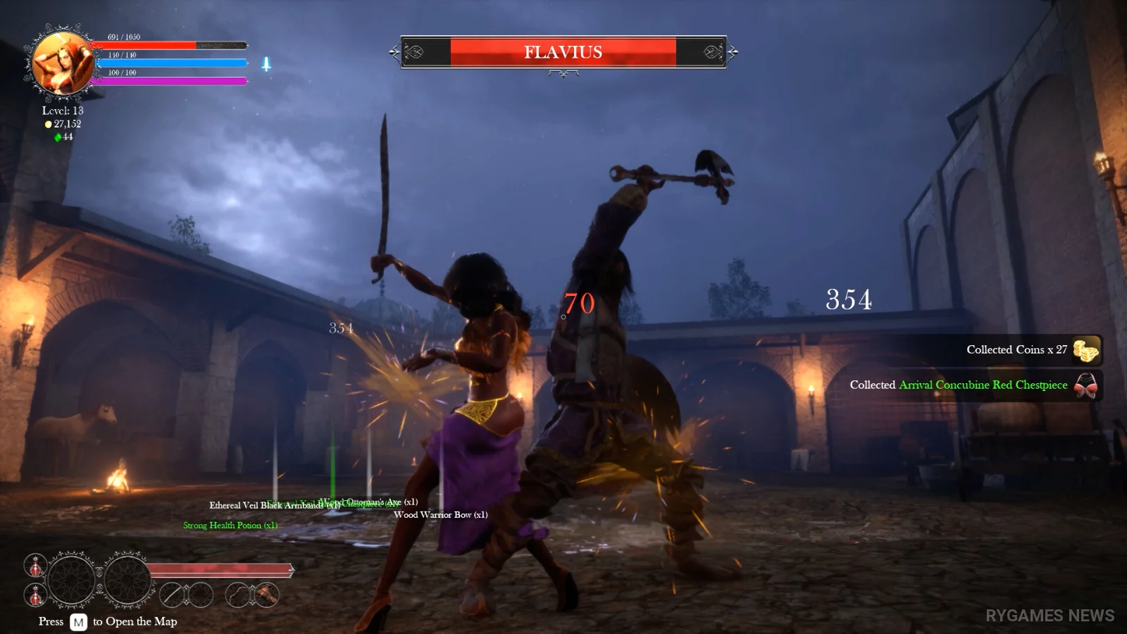 Screenshot gameplay Concubine dari Steam - gambar 12
