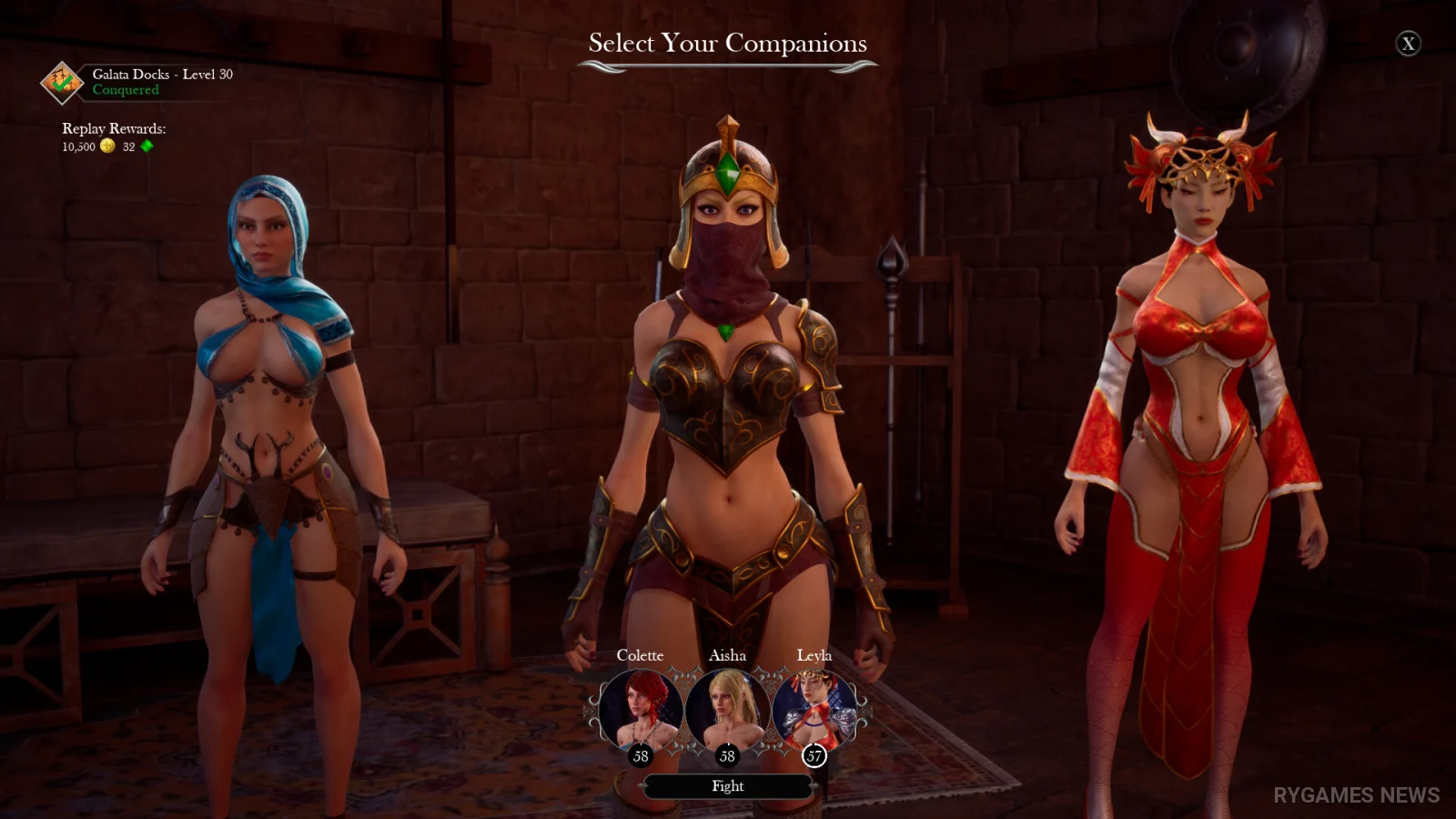 Screenshot gameplay Concubine dari Steam - gambar 8