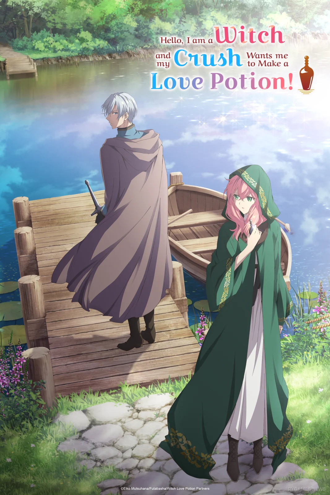 Hello, I am a Witch and my Crush Wants me to Make a Love Potion! Key Visual