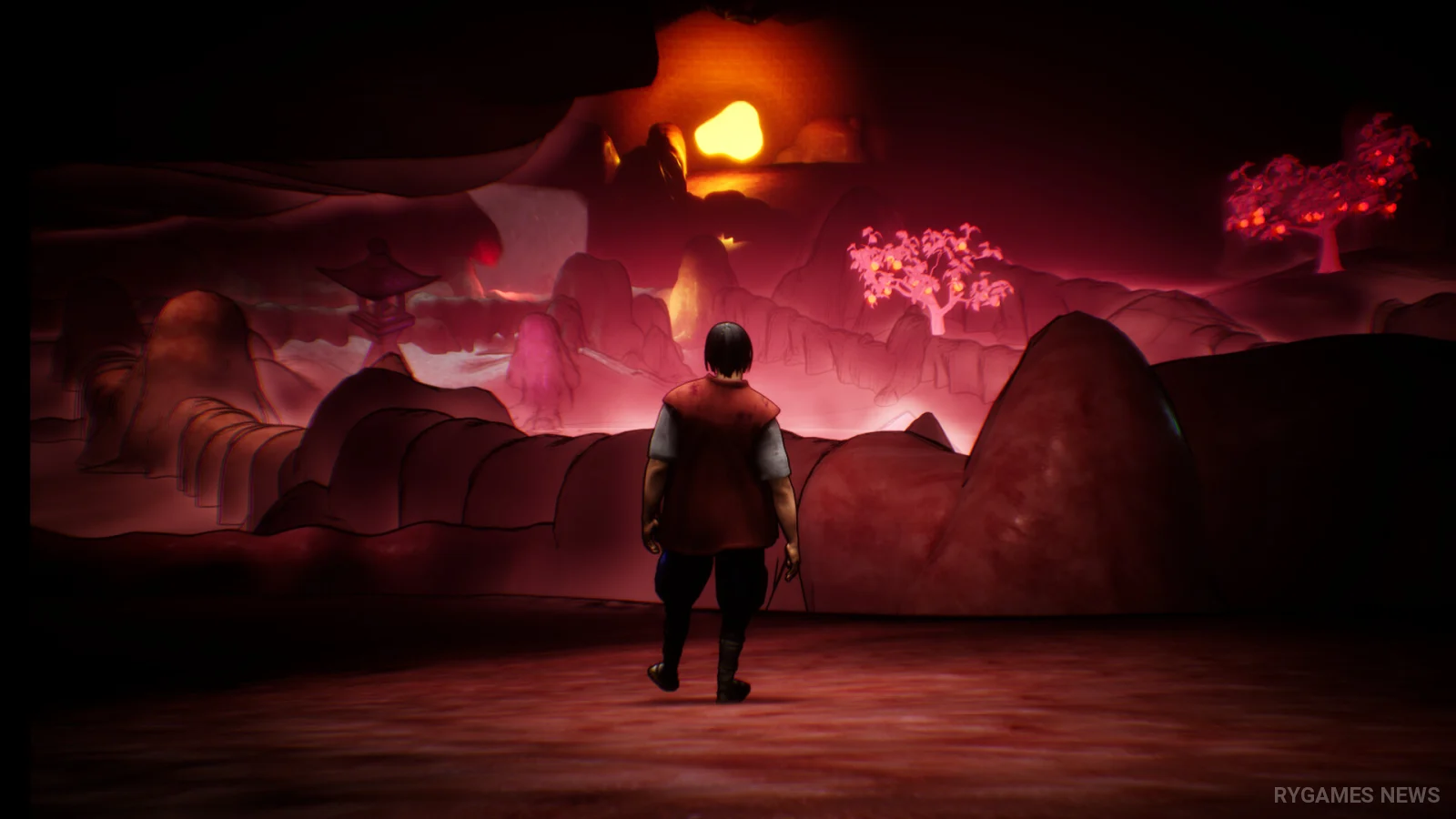 Screenshot gameplay Death Momotaro dari Steam - gambar 2