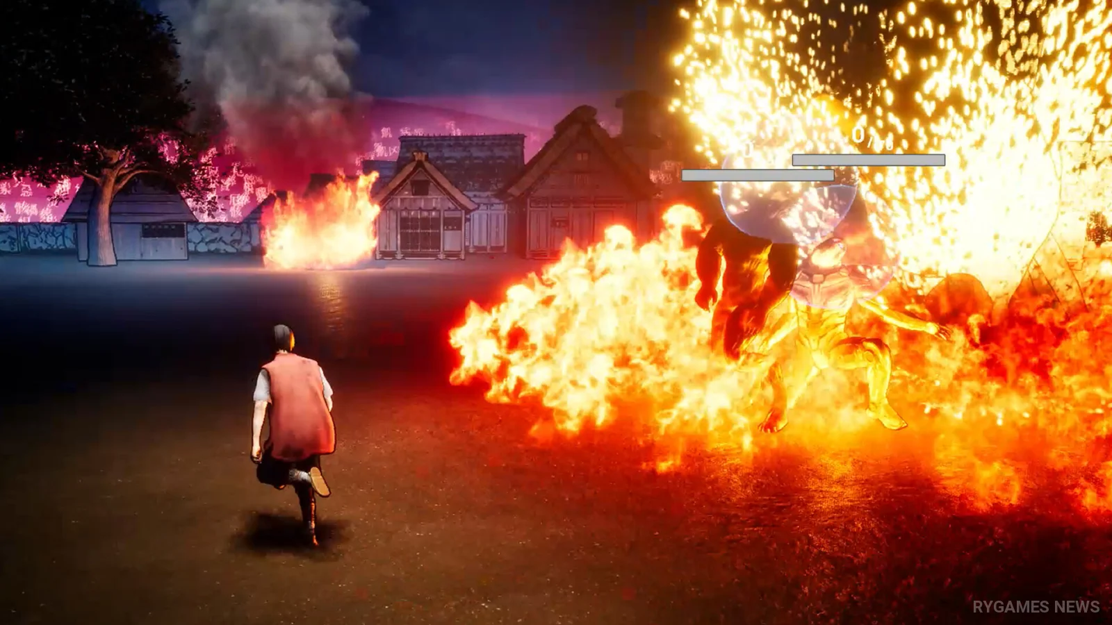 Screenshot gameplay Death Momotaro dari Steam - gambar 6