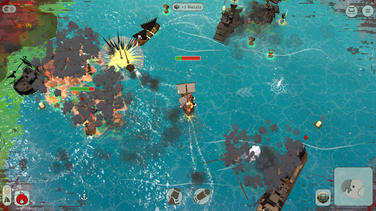 Screenshot gameplay InFlood dari Steam - gambar 2