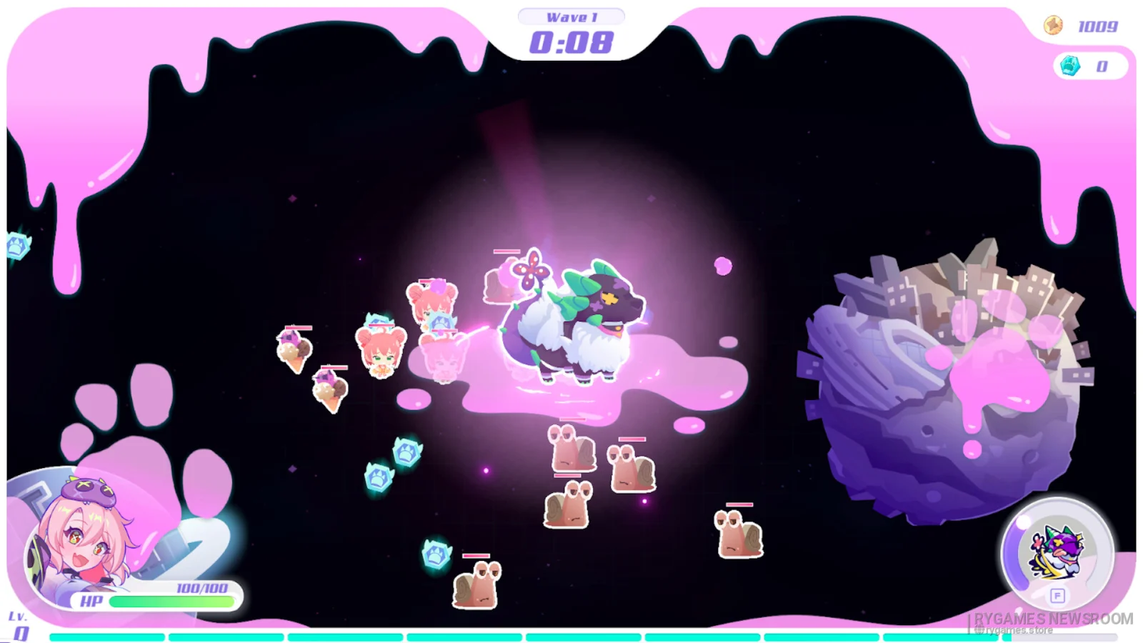 Kaiju Princess: Super Survivor Showdown gameplay screenshots from Steam - gambar 7