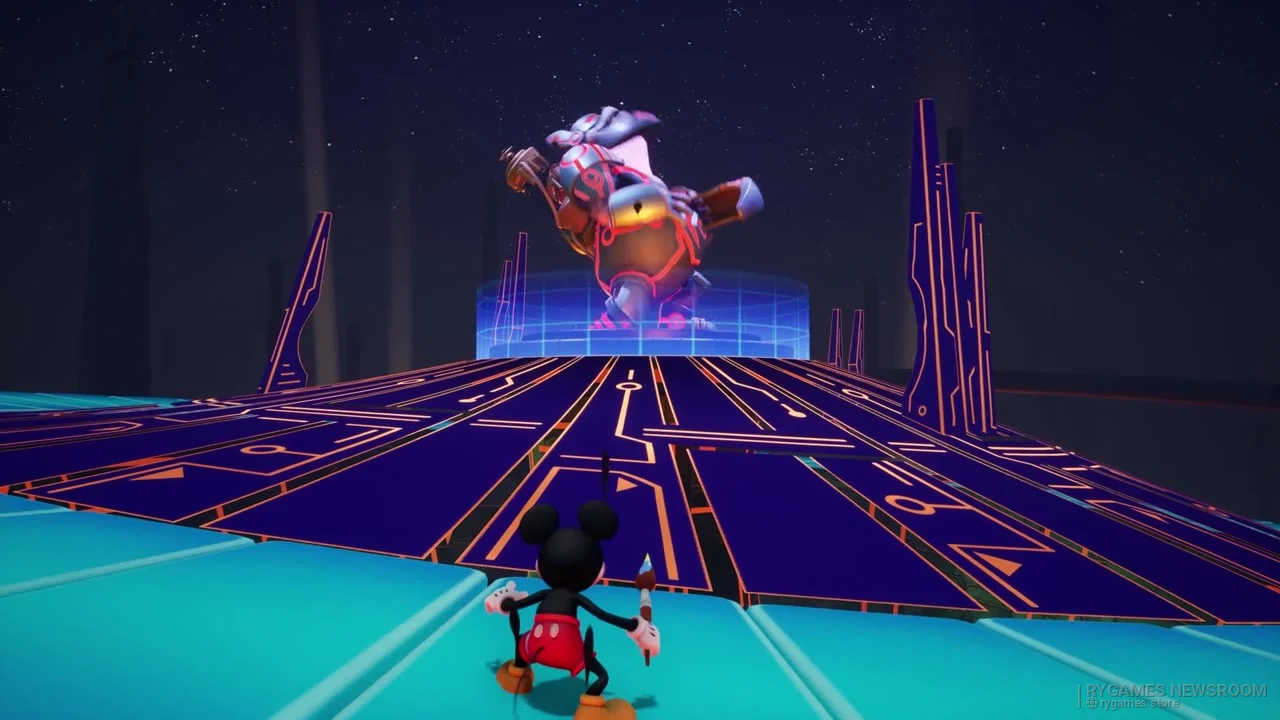『ディズニー エピックミッキー：Rebrushed』Nintendo Switch 2 ローンチトレーラー場面カット - gambar 3