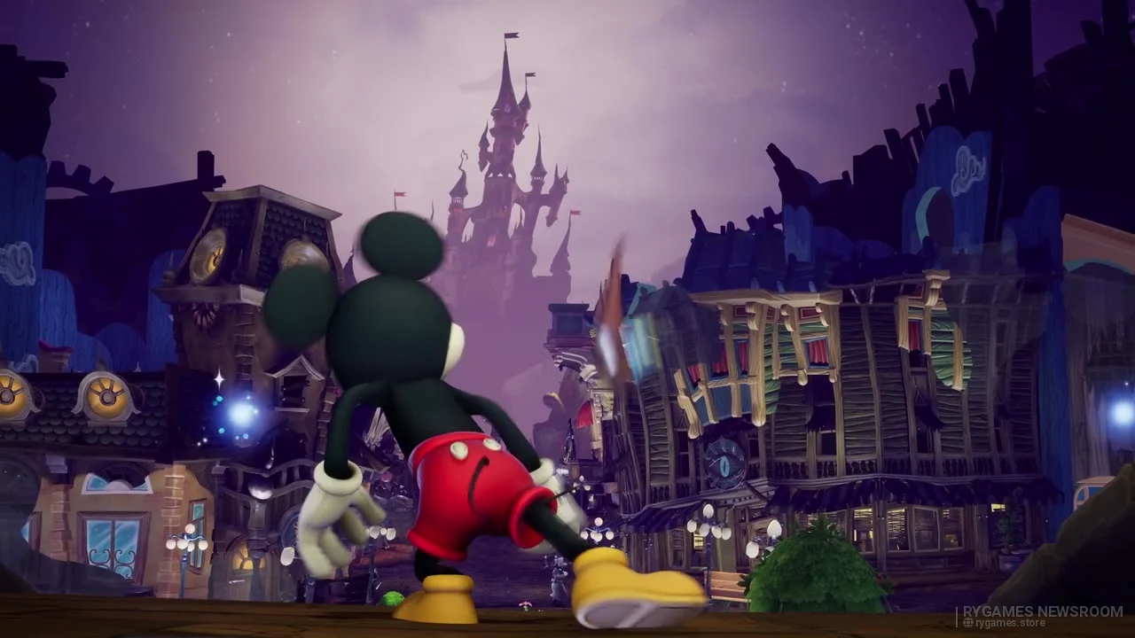 『ディズニー エピックミッキー：Rebrushed』Nintendo Switch 2 ローンチトレーラー場面カット - gambar 6