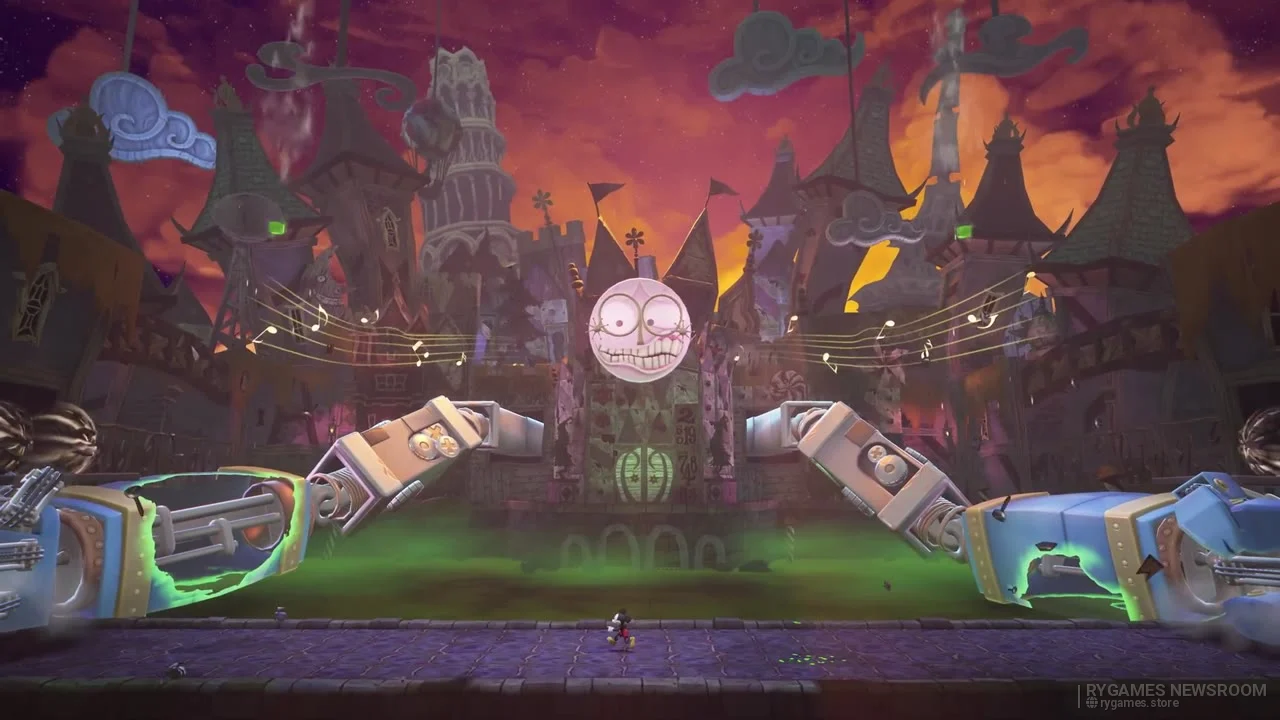 『ディズニー エピックミッキー：Rebrushed』Nintendo Switch 2 ローンチトレーラー場面カット - gambar 9