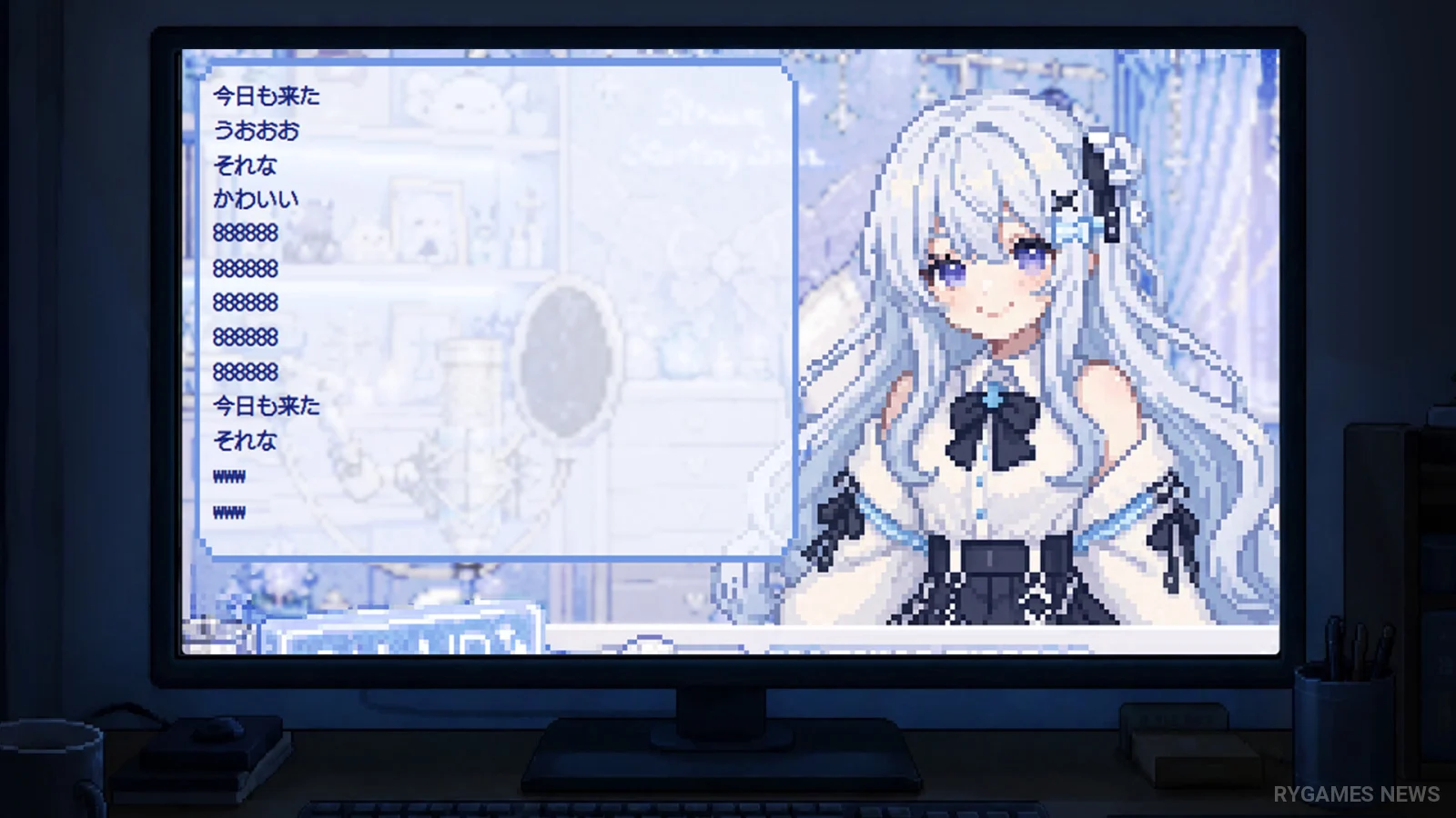 Screenshot gameplay Do You Want To Know Your Oshi? dari Steam - gambar 6
