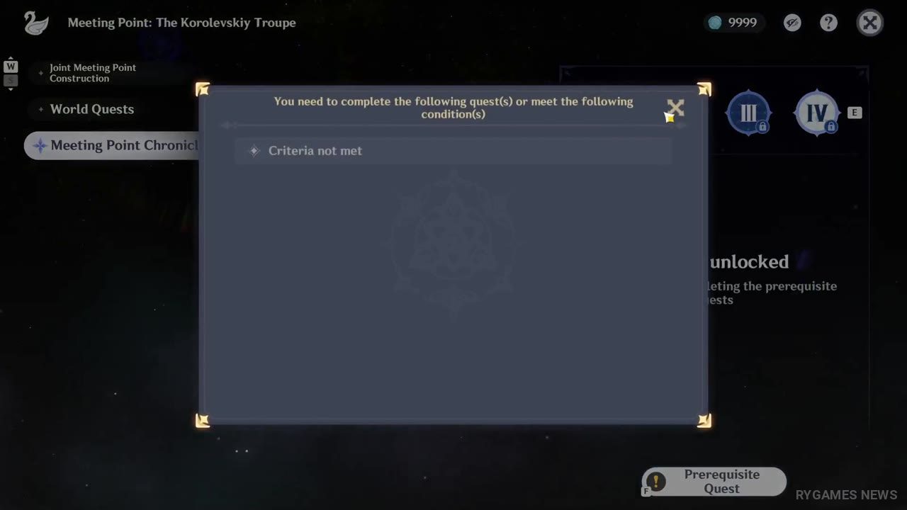 Menu offering, World Quests, Chronicles, dan syarat pembuka - gambar 5