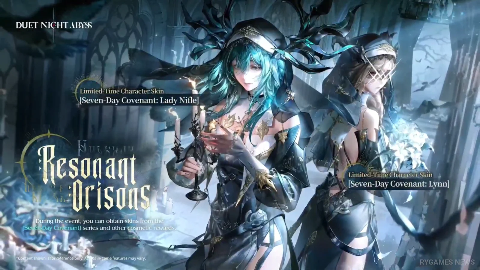 Event Prayer Echo dengan kesempatan mendapatkan skin bertema nun Seven Days Covenant