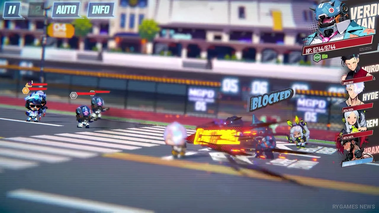 Cuplikan gameplay dan dunia Dynamite Blue dari official trailer - gambar 7
