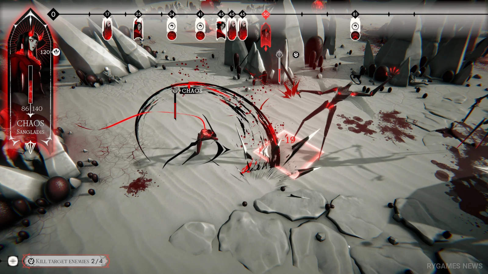 Screenshot gameplay Ex Sanguis dari Steam - gambar 3