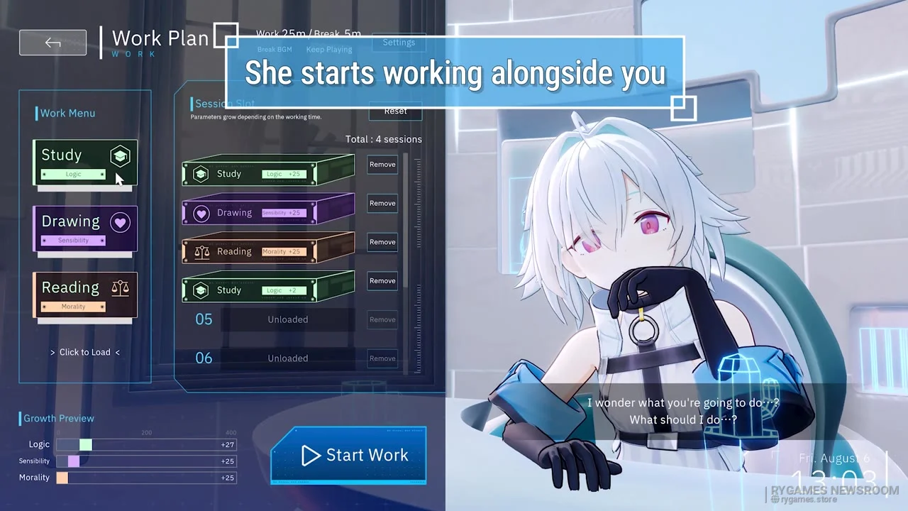 Screenshot gameplay Fenestra: my focus, her future dari Steam - gambar 8
