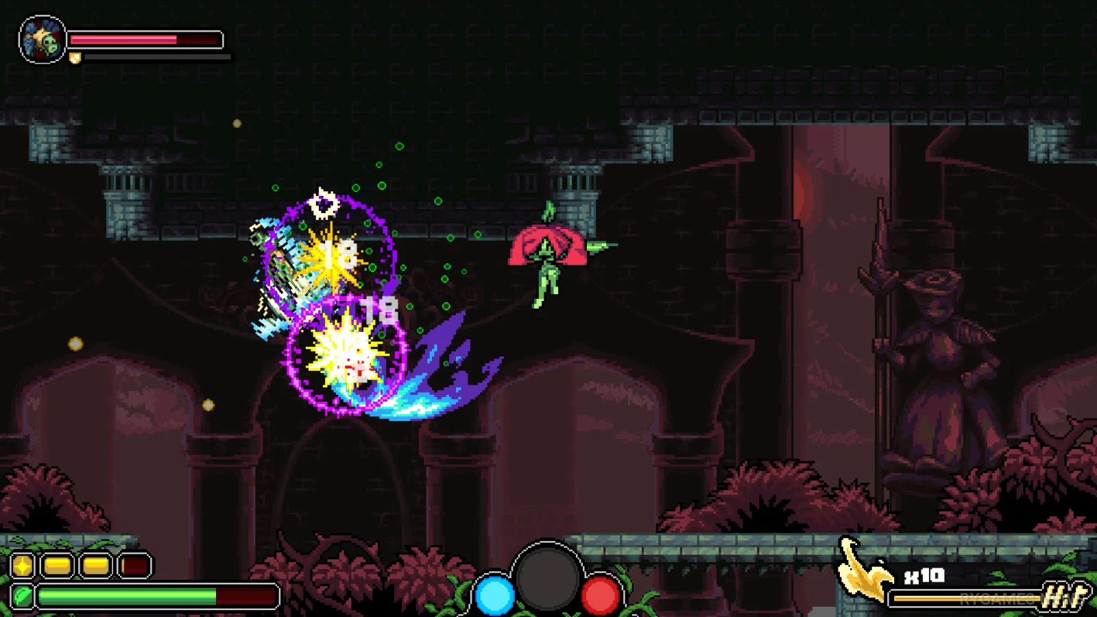 Screenshot gameplay Garden Souls - gambar 2