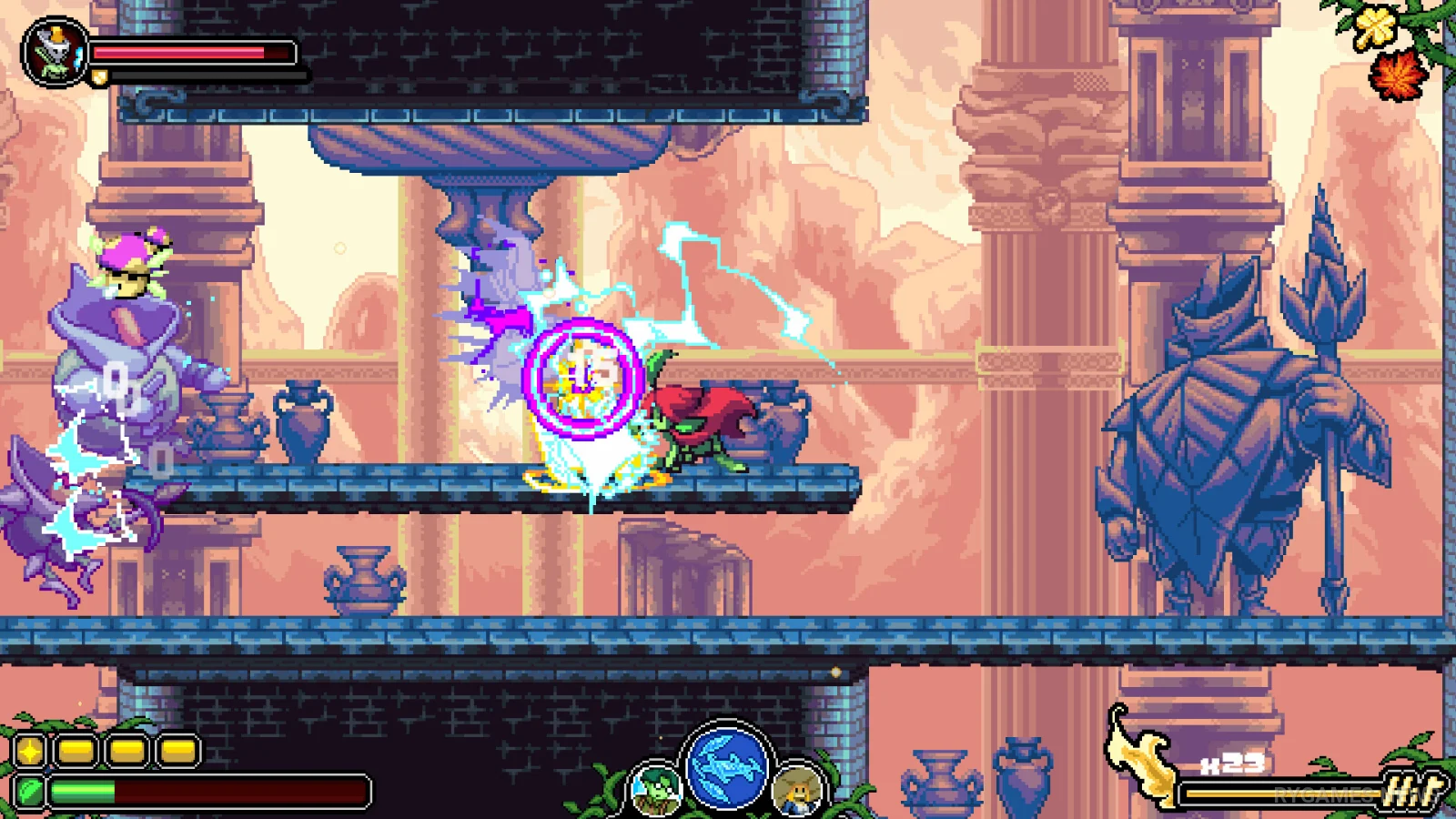 Screenshot gameplay Garden Souls - gambar 3