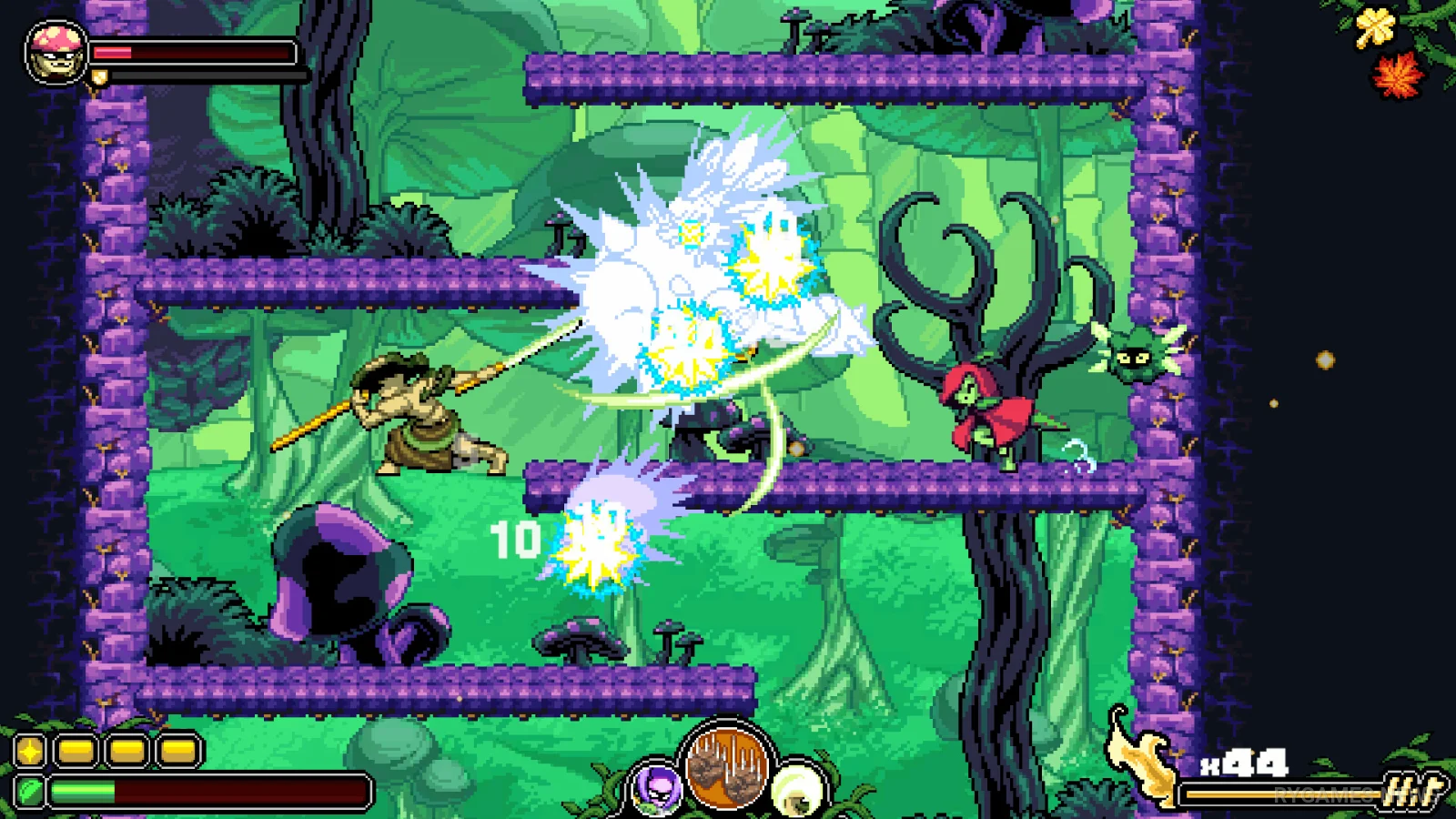 Screenshot gameplay Garden Souls - gambar 4