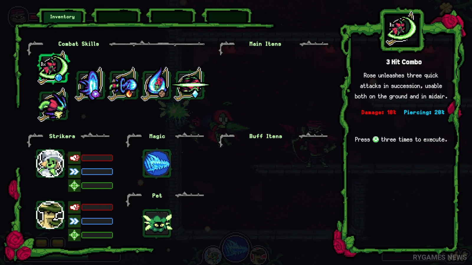 Screenshot gameplay Garden Souls - gambar 9