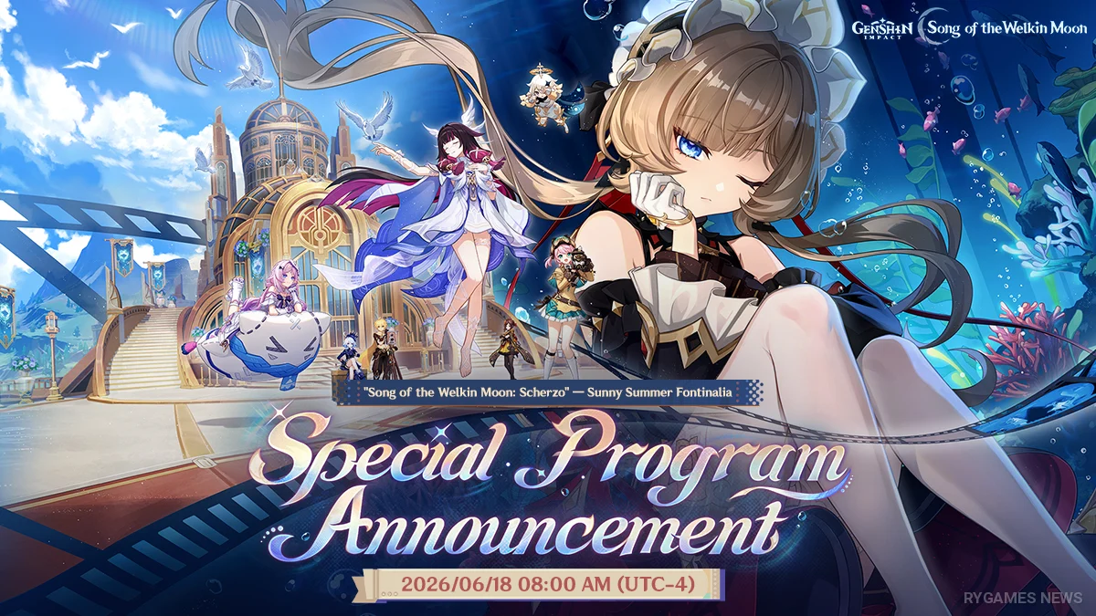 Visual utama Genshin Impact Version Luna VIII Special Program