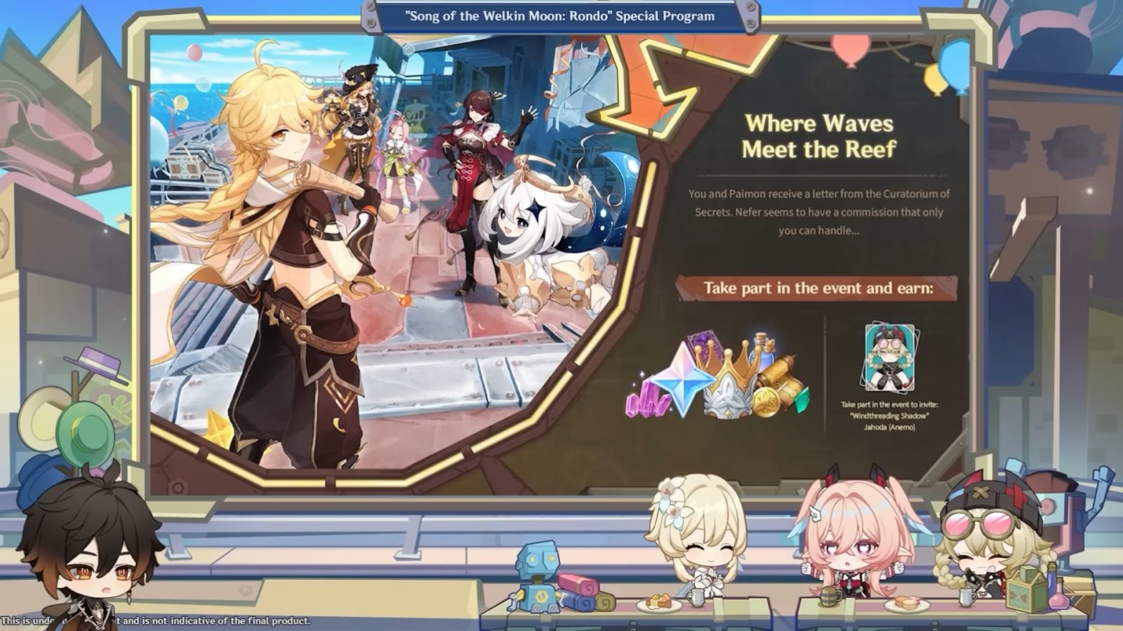 Preview event Nod-Krai di Luna VI dengan tantangan dan hadiah karakter gratis