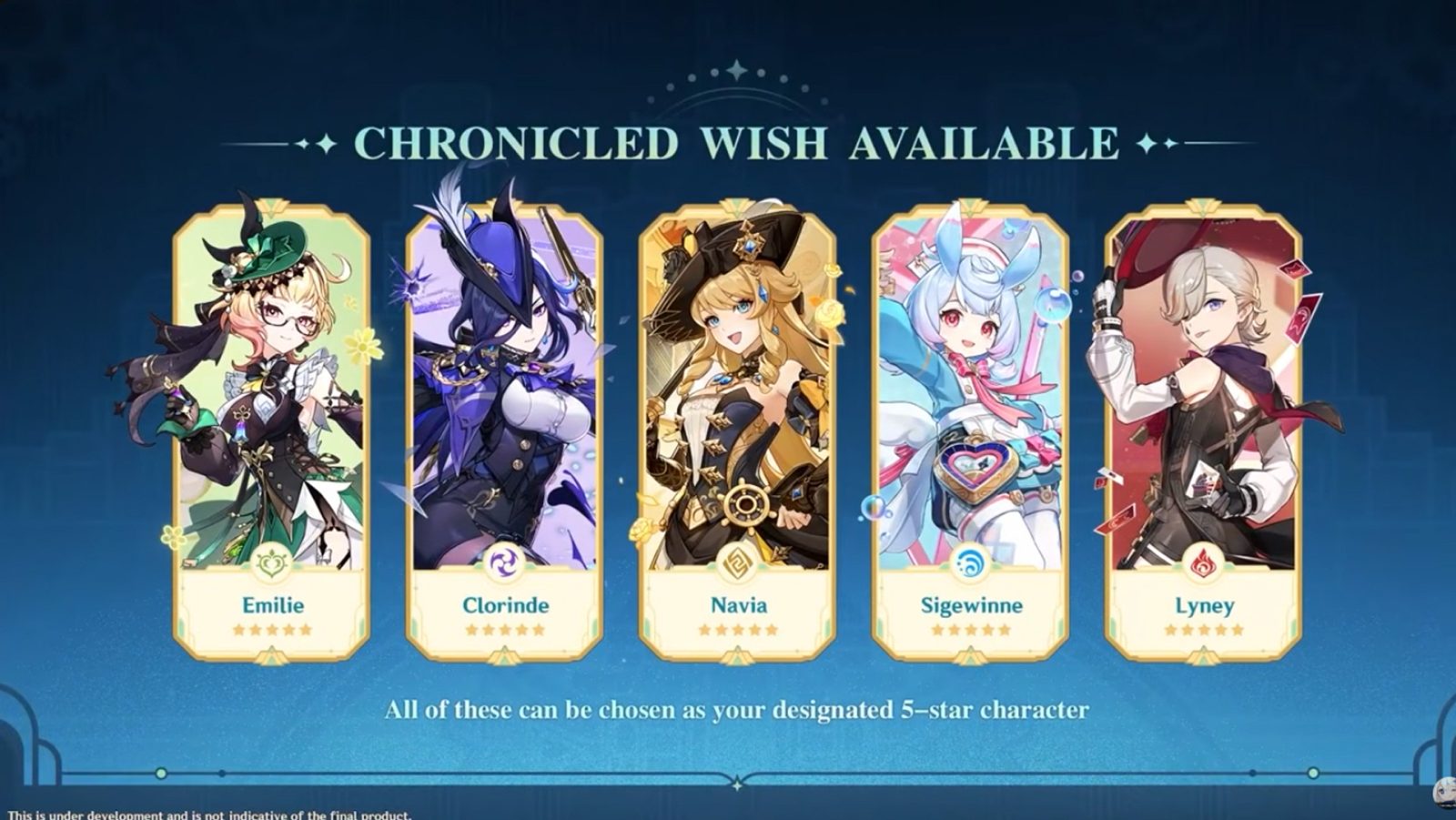 Chronicled Wish Luna VI