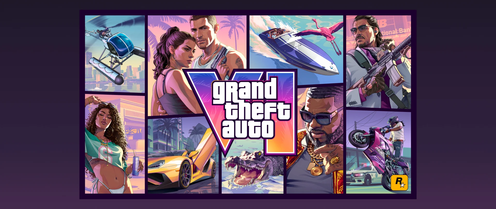 GTA VI Pre-Order Dibuka 25 Juni, Rockstar Rilis Cover Art Resmi untuk Diunduh - RYGAMES