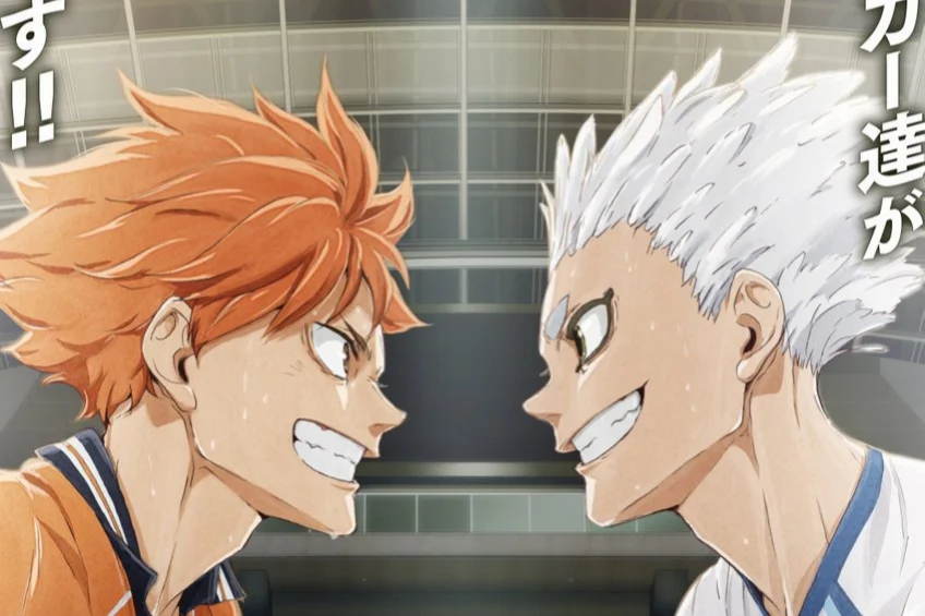 『劇場版ハイキュー!! VS 小さな巨人』コンセプトビジュアル公開。日向翔陽と星海光来が同じ目線で対峙