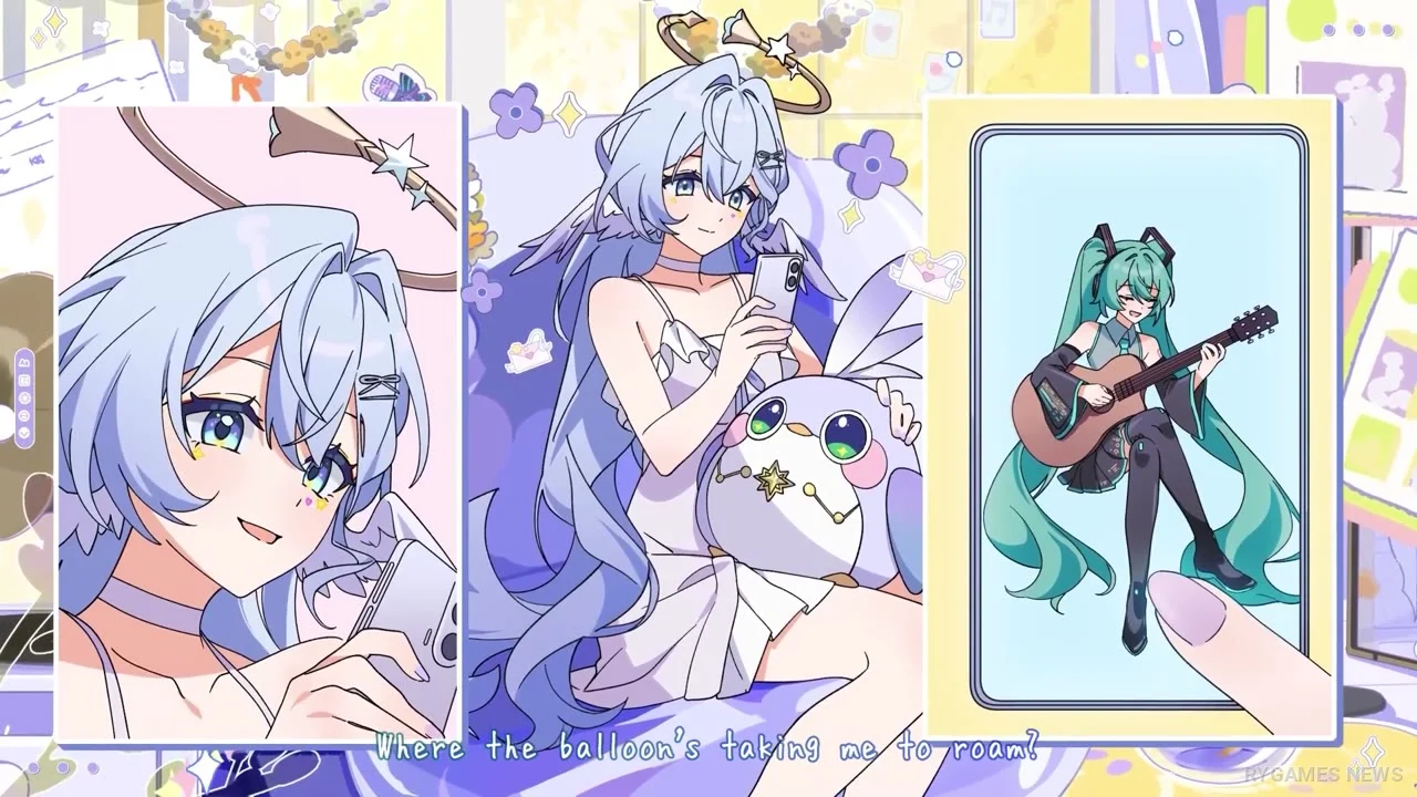 Hatsune MikuとRobinが登場するSummeretto Medleyの場面カット - gambar 7