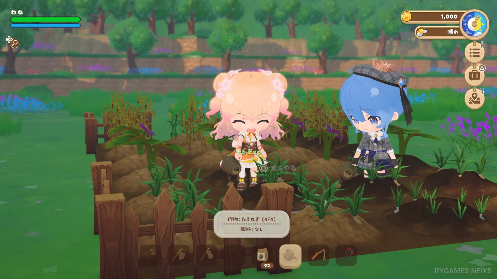 Steam掲載『holoVillage: Our Cozy Days』ゲーム画面 - gambar 2