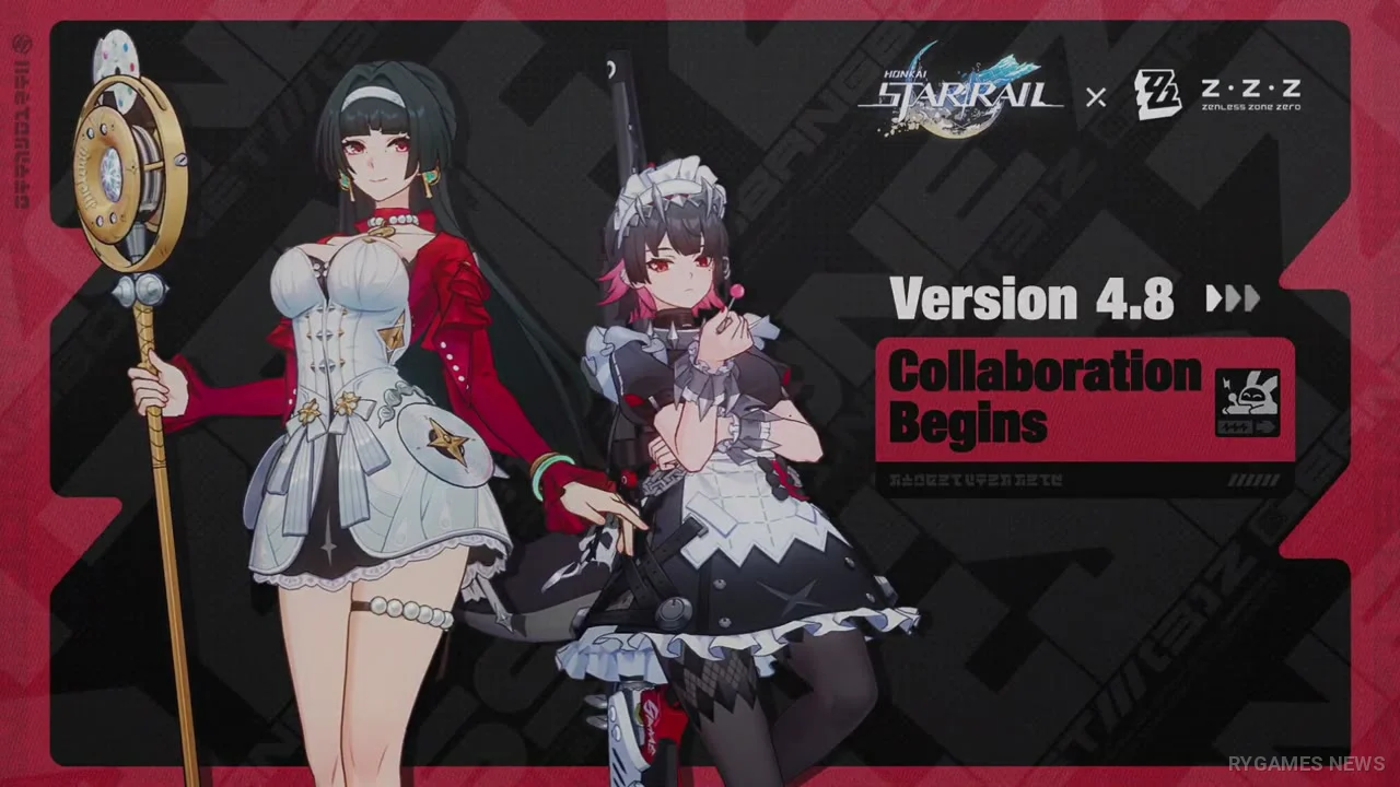 Stills from the Official Honkai: Star Rail x Zenless Zone Zero Version 4.8 Teaser - gambar 9