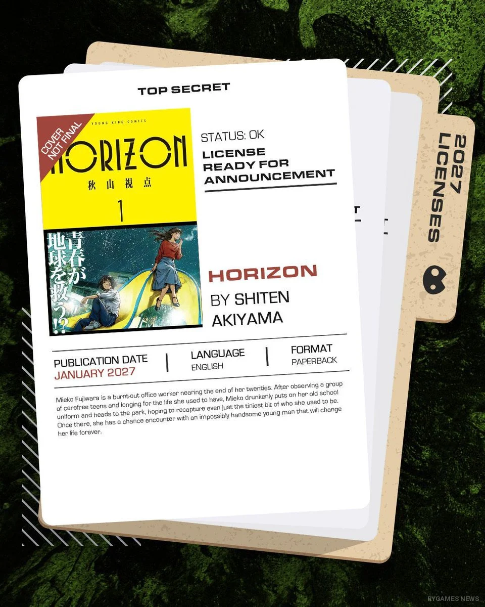 Mockup pengumuman lisensi Inggris HORIZON dari Kodama Tales - gambar 2