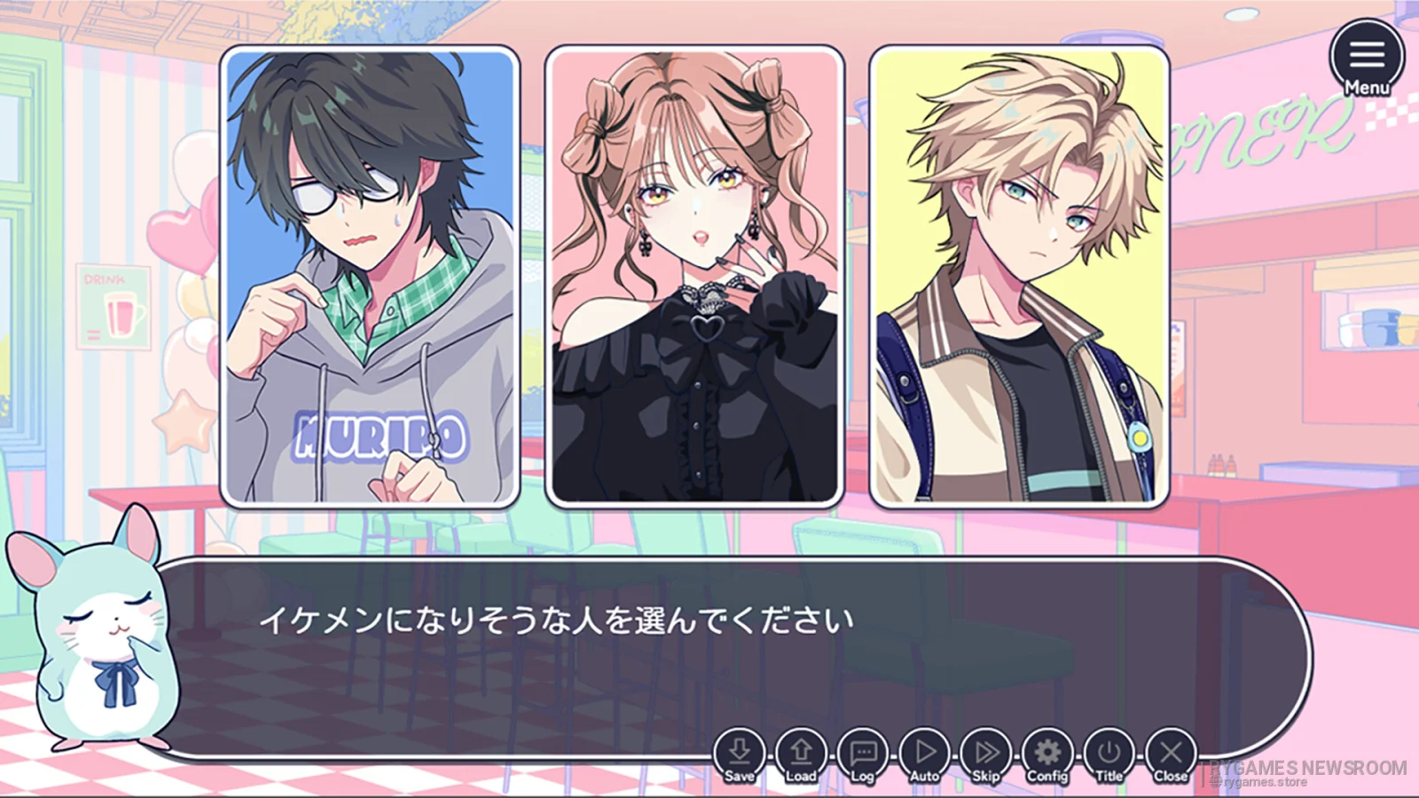 Ikemen Big Bang: A Dating Game About Potentially Hot Guys gameplay screenshots from Steam - gambar 3