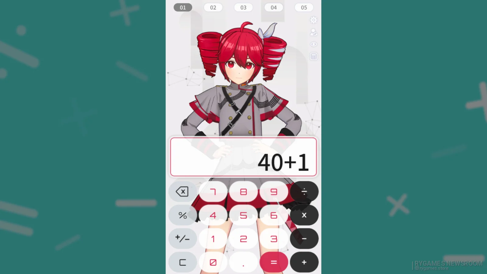 Steam掲載「電卓 - Desktop Mate Widgets 重音テト DLC」ゲーム画面 - gambar 3