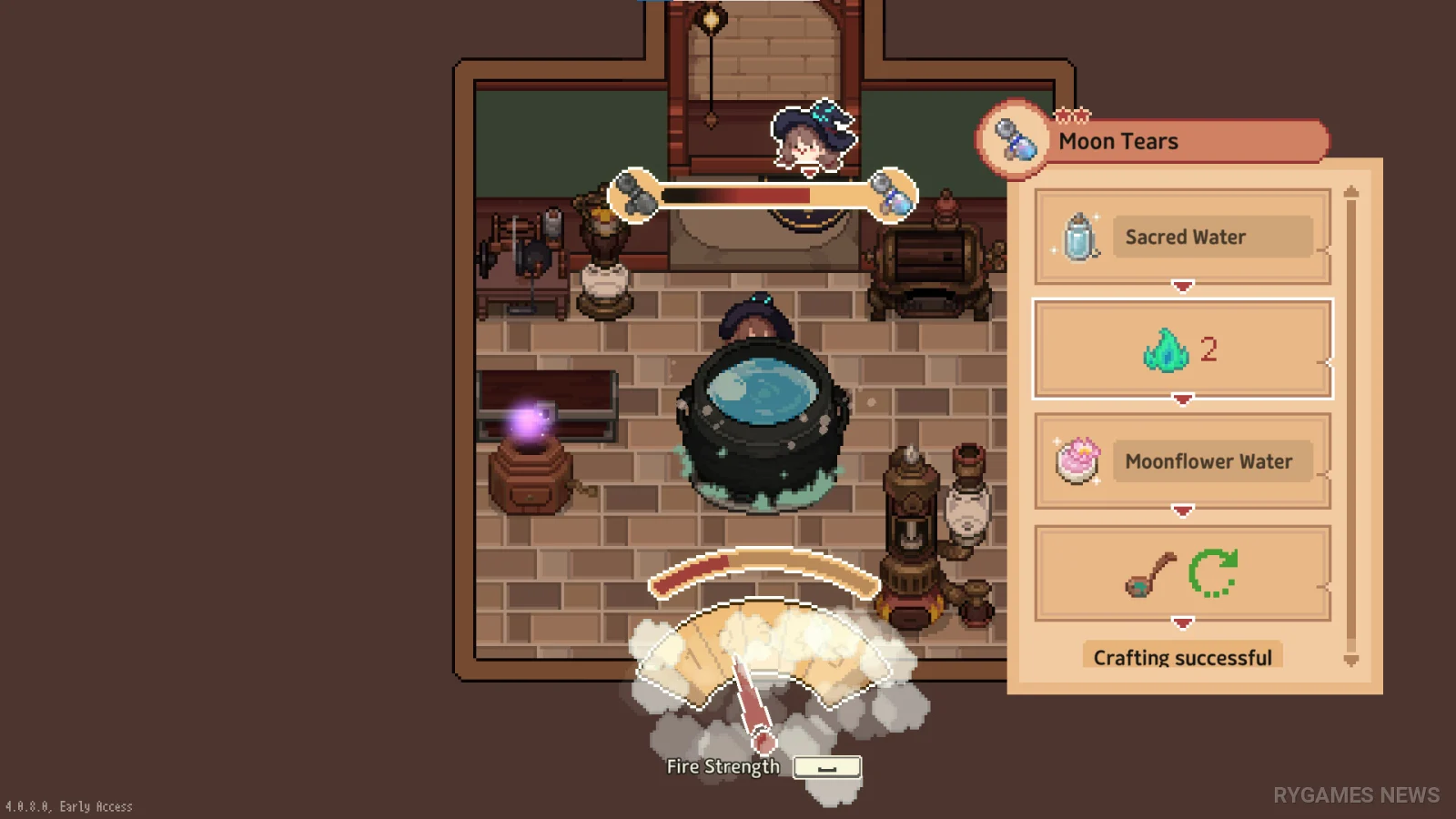 Steam掲載『Little Witch in the Woods』ゲーム画面 - gambar 7